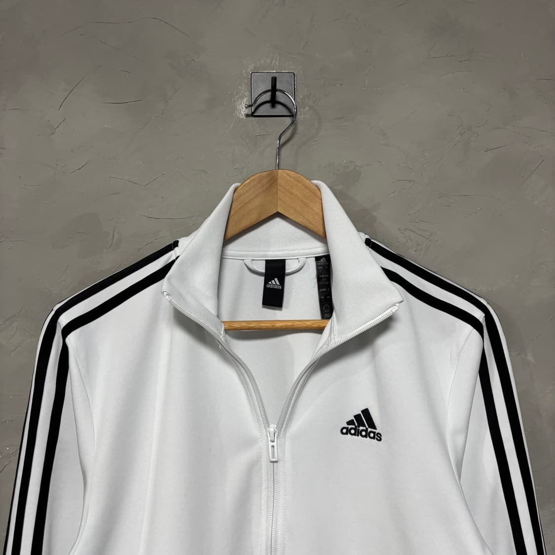 아디다스 화이트 져지 트랙탑 상품이미지2