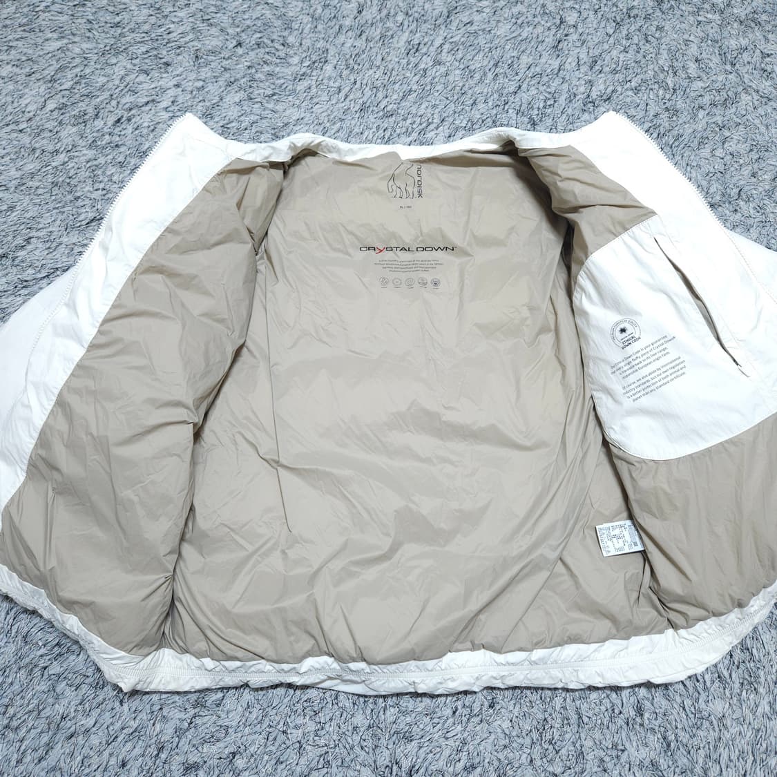 노르디스크) XL 남자 덕다운패딩 푸퍼패딩 / 왕눈이샵 상품이미지8