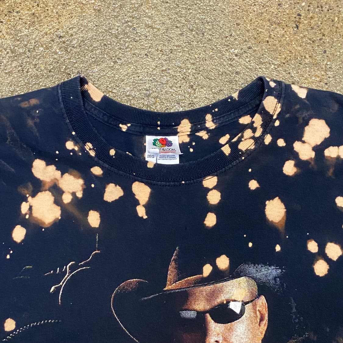 미국 빈티지 가스 브룩스 GARTH BROOKS 타이다이 반팔티 락티셔츠 상품이미지4