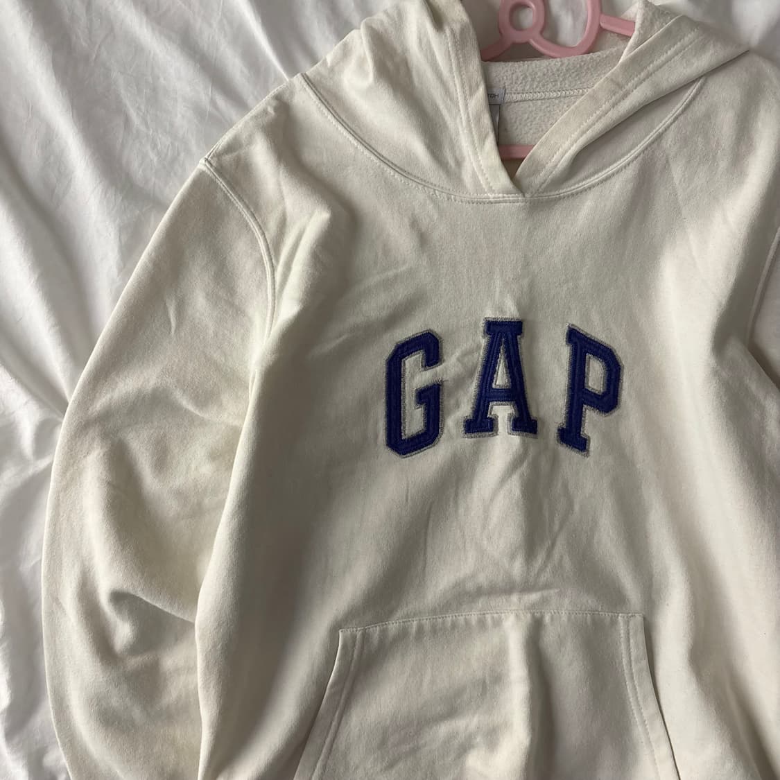 갭 아이보리 후드티 상품이미지3