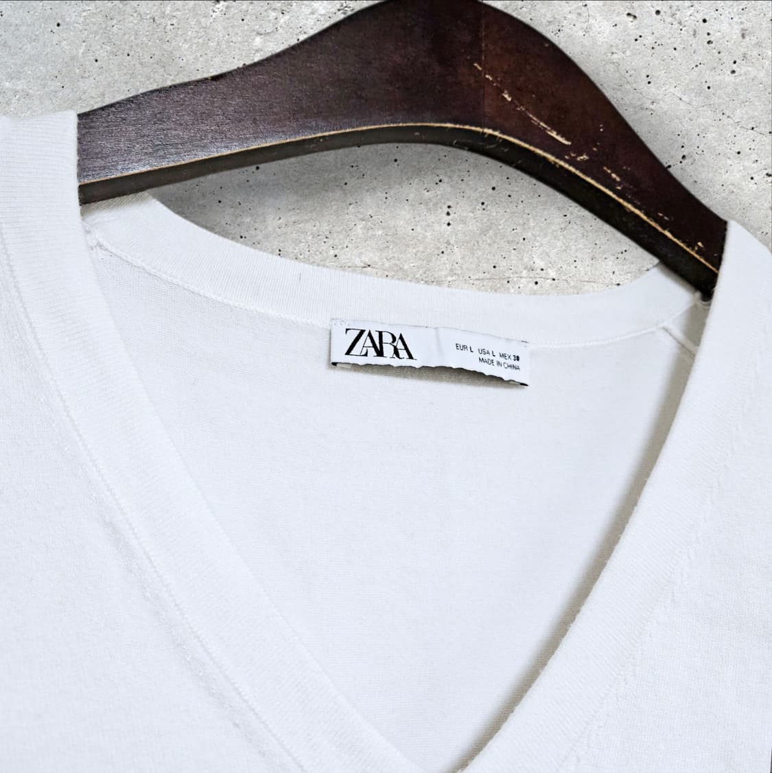 (나눔)자라 V넥 니트 (95/M) 상품이미지3