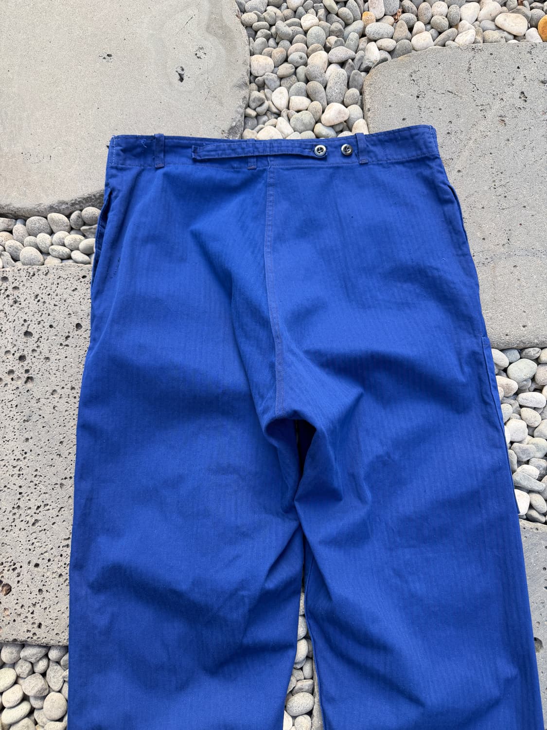 OLD VINTAGE HBT FRENCH 헤링본트윌 프렌치워크팬츠 상품이미지7