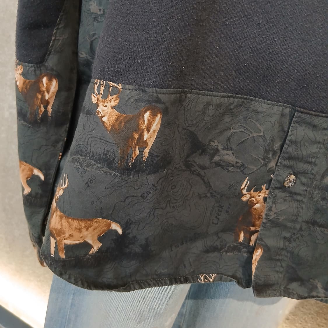 [oldpark] 미키 셔츠 믹스 리워크 맨투맨 상품이미지4