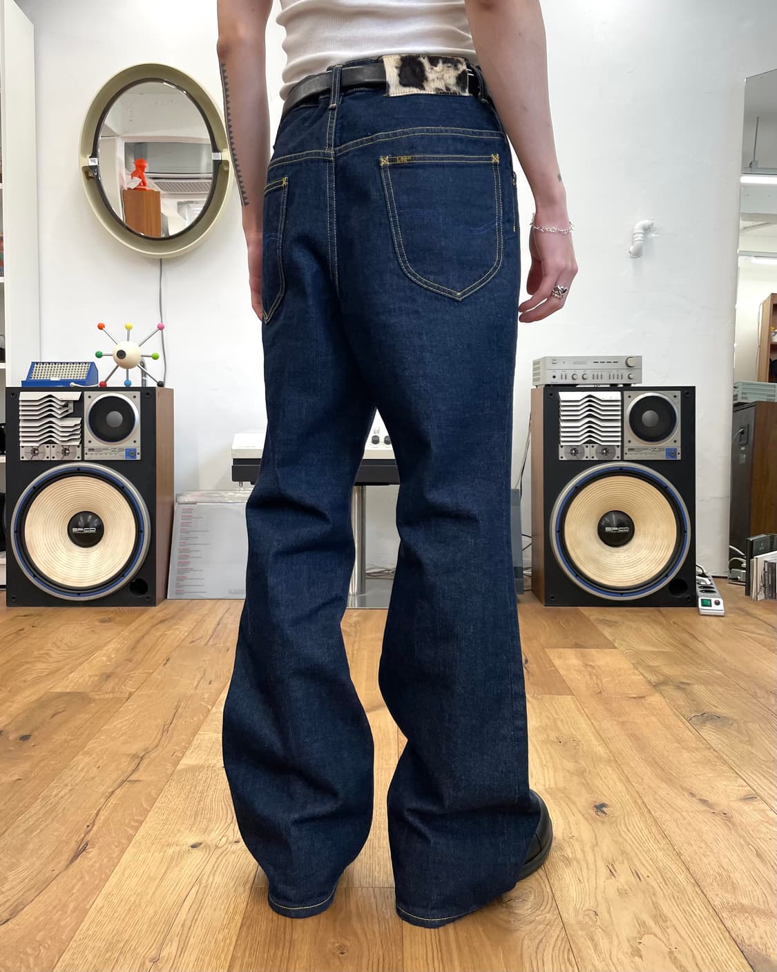 [M] BED j.w. FORD x Lee 베드포드 부츠컷 데님 팬츠 상품이미지3