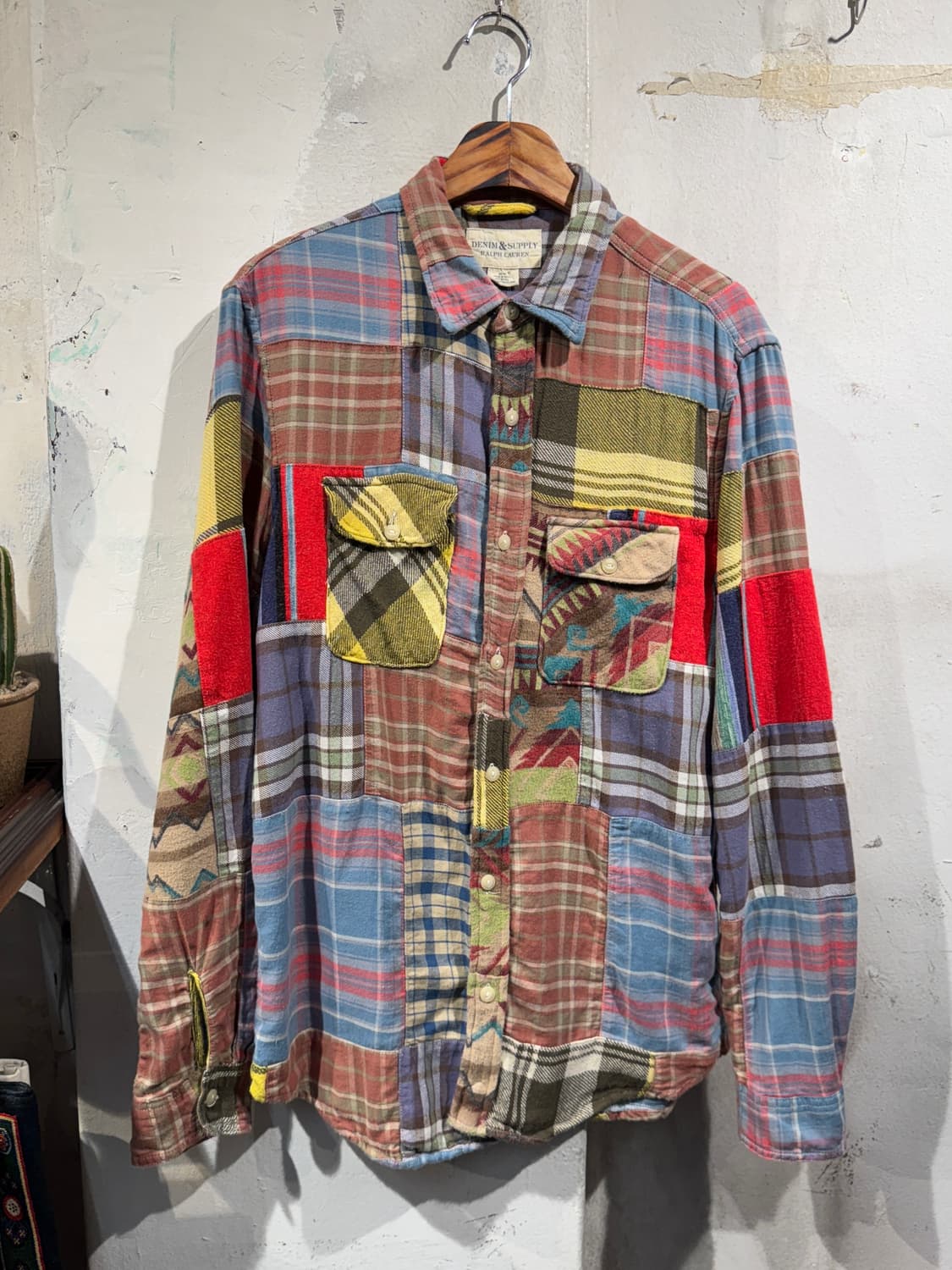 Denim & Supply colorful patchwork shirt  상품이미지1