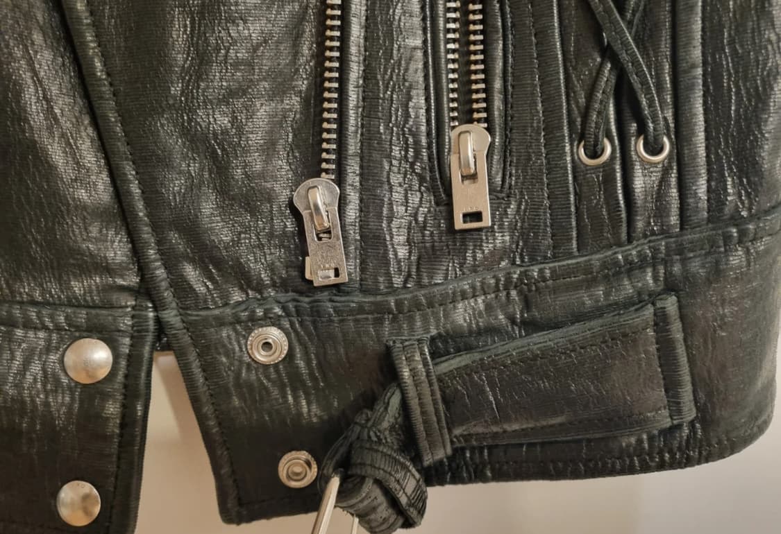 IRO 리얼  양가죽 베스트 블랙 34 상품이미지6