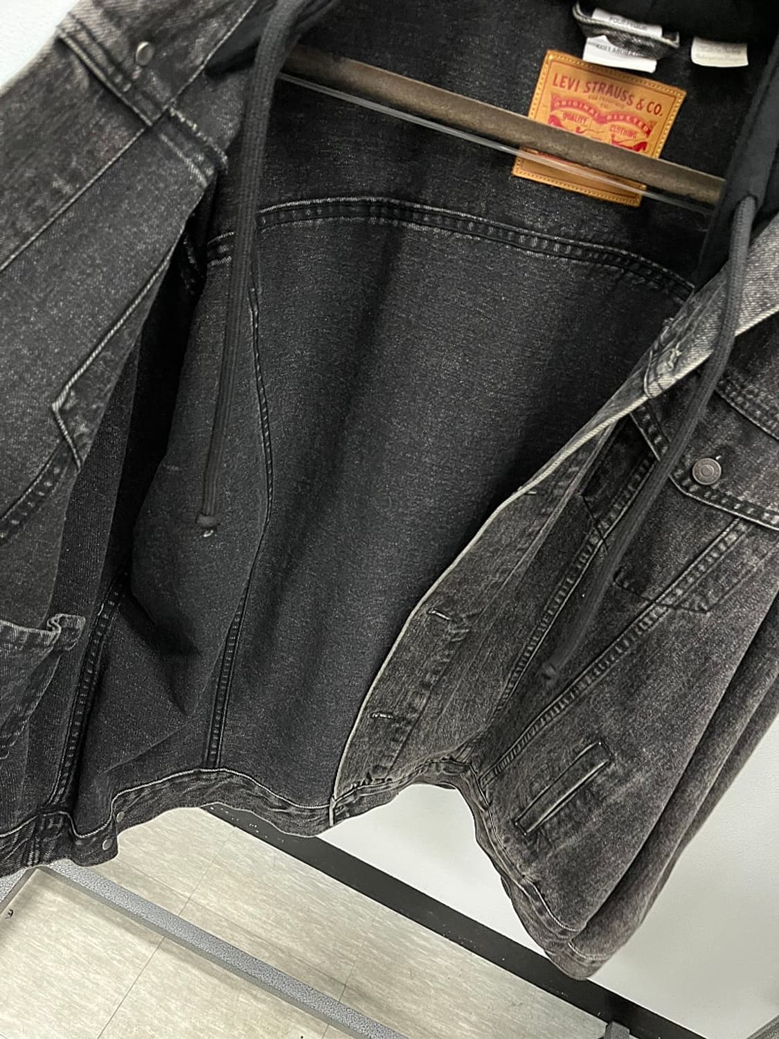 100) 베트멍 x 리바이스 17ss 오버 데님자켓 상품이미지8