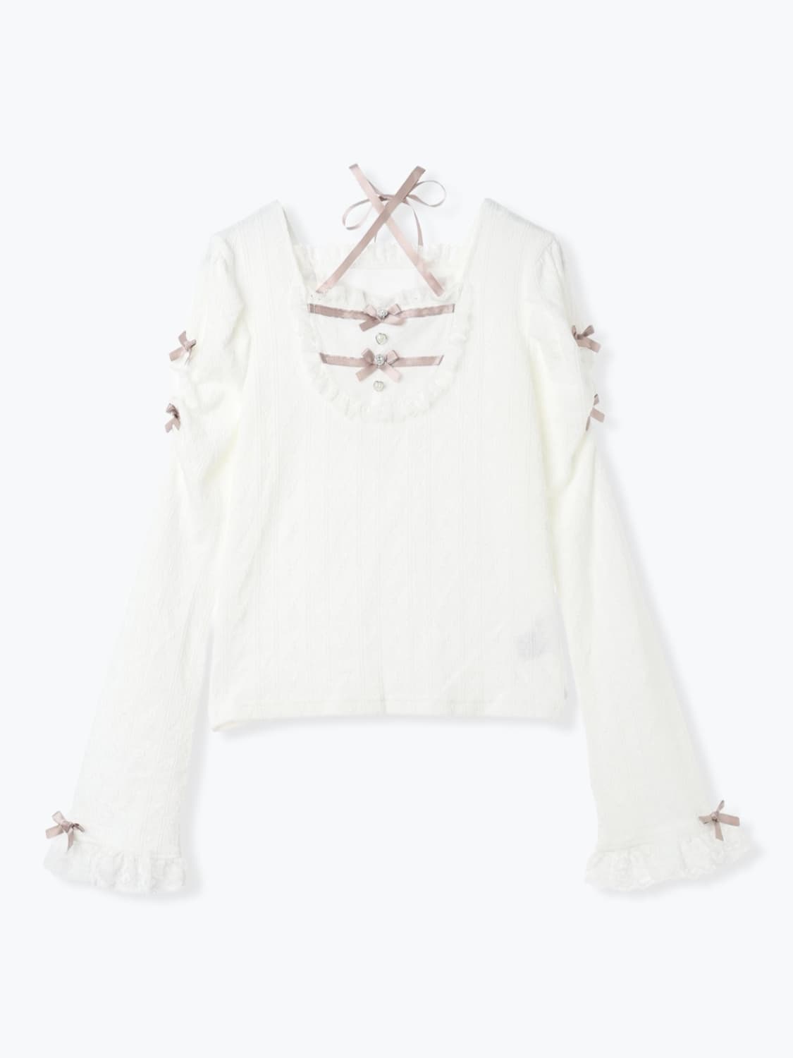 NOÉMIE 노에미 핑크 블라우스 탑 상품이미지1