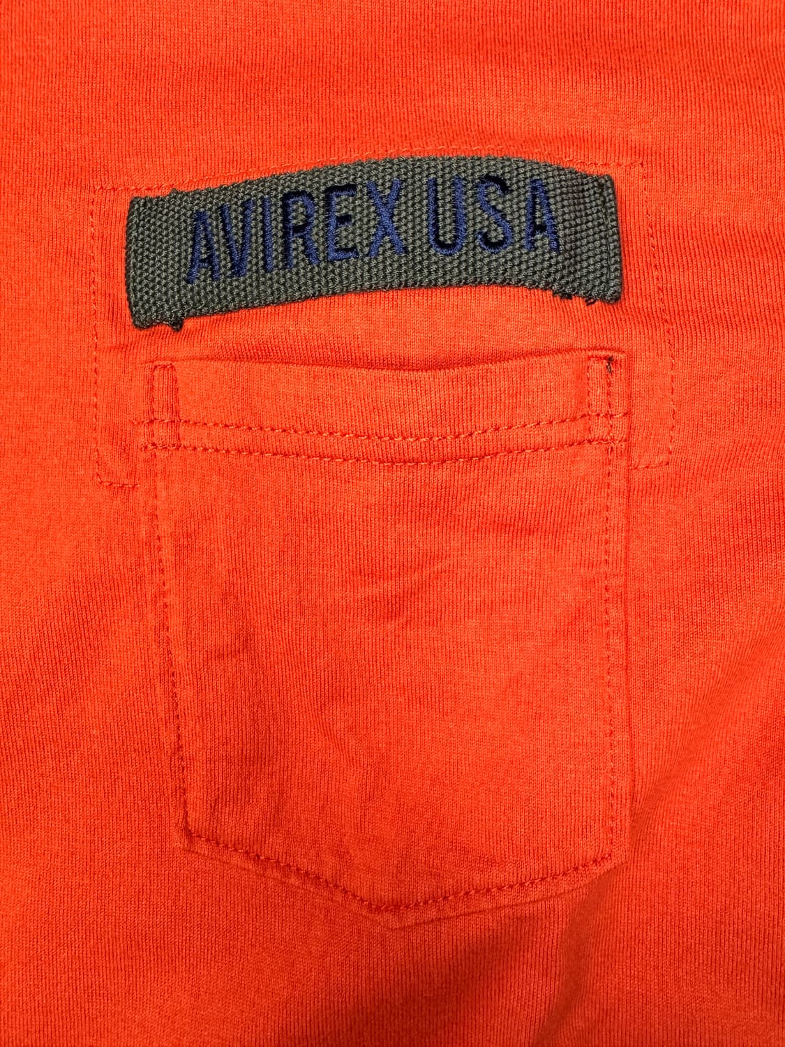 아비렉스 재팬 avirex 롱슬리브 오렌지 XL 상품이미지3