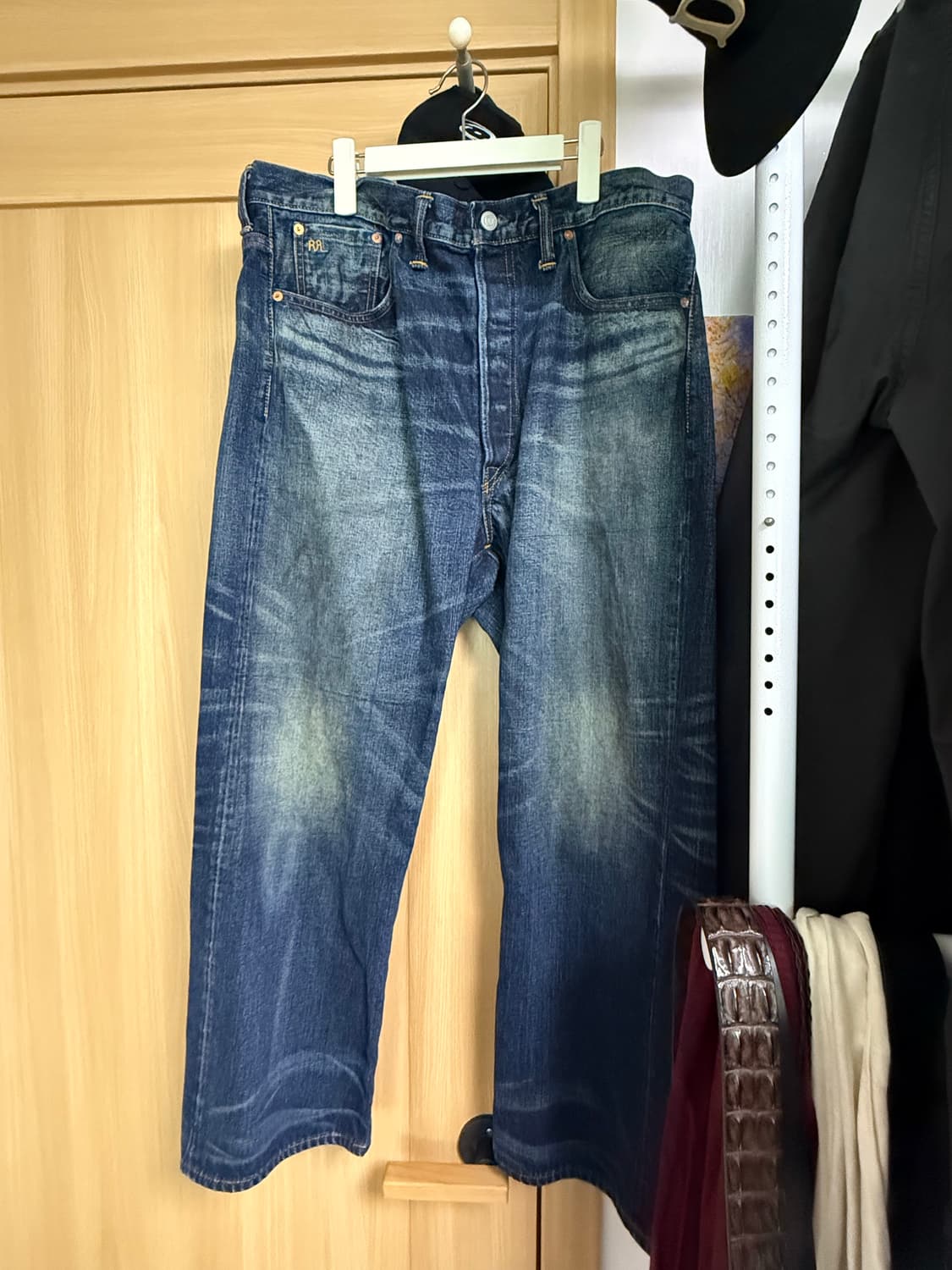 Rrl five pocket selvedge denim 상품이미지1