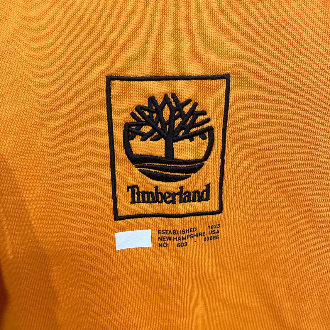 (S사이즈) 팀버랜드 센터로고 맨투맨 스웻셔츠 상품이미지2