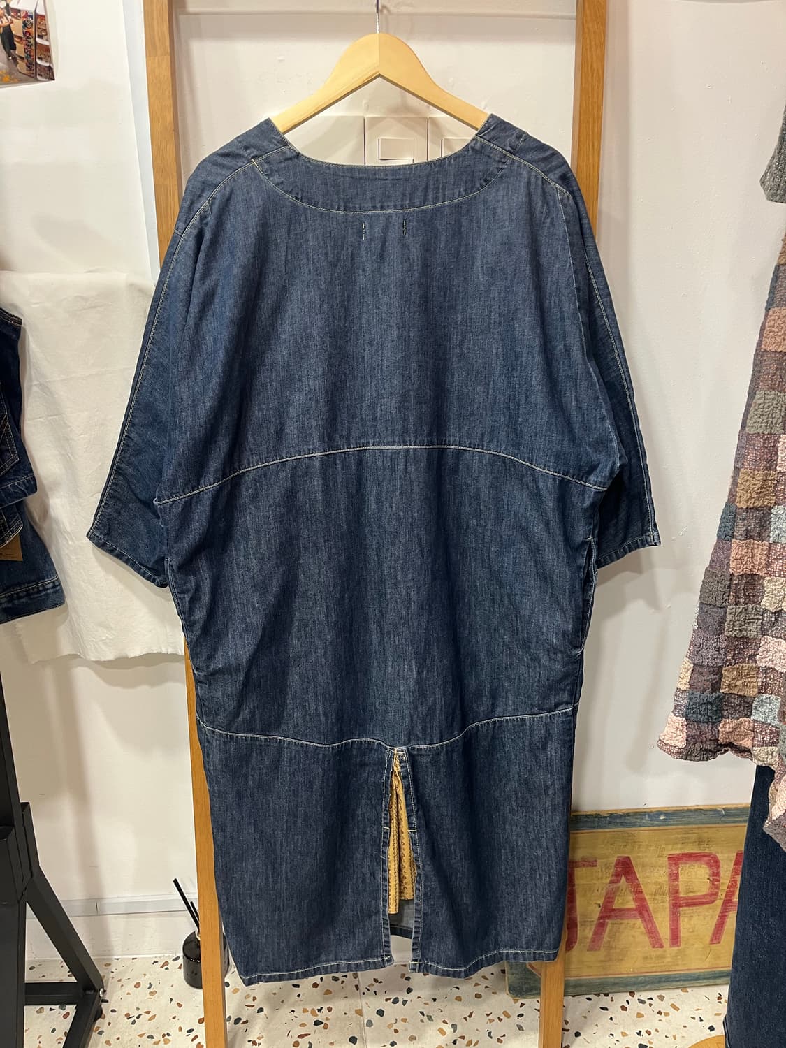 스튜디오 톰보이 데님 셔츠 원피스 상품이미지2