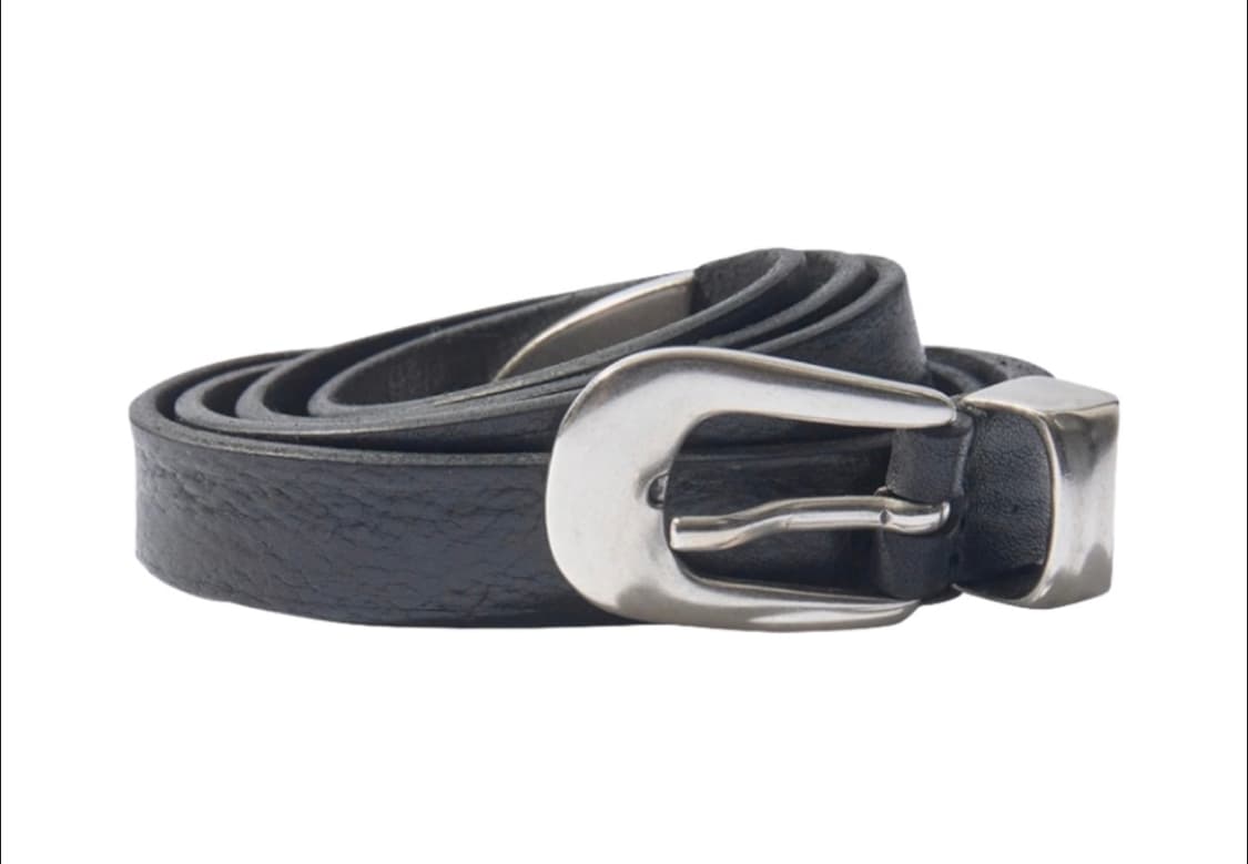 아워레가시 벨트 2cm 레더 블랙 (사이즈 90) 상품이미지1