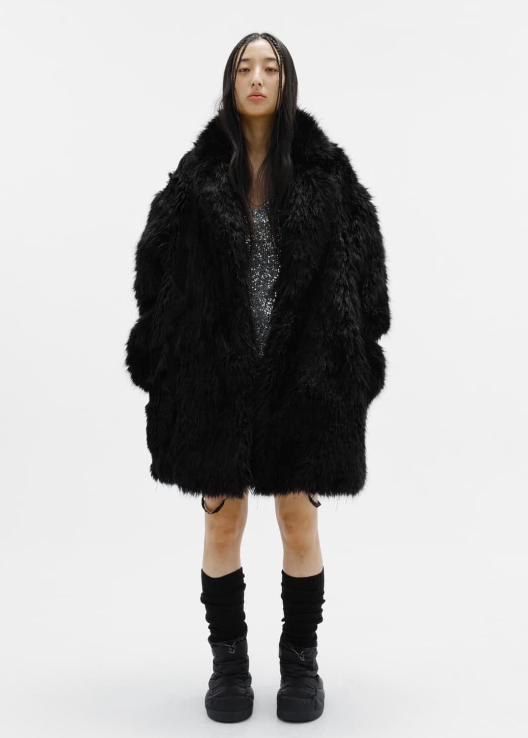 [S/E/O] FRENCH FAUX FUR COAT IVORY 상품이미지2