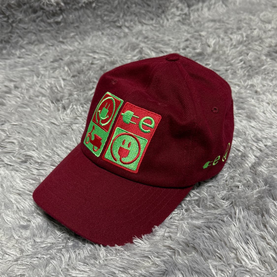 [F] 카브엠트 볼캡 버건디 상품이미지1