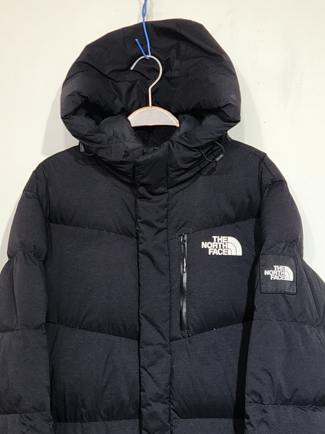 (L) 노스페이스 구스다운 롱패딩 점퍼 블랙 거위털 패딩코트  상품이미지2