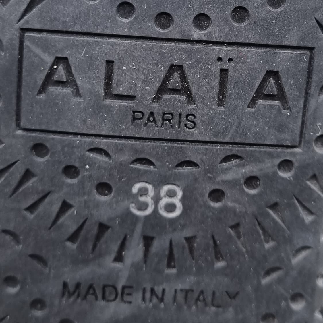 알라이오 발레리나 펀칭 플랫 슈즈38  240 상품이미지6