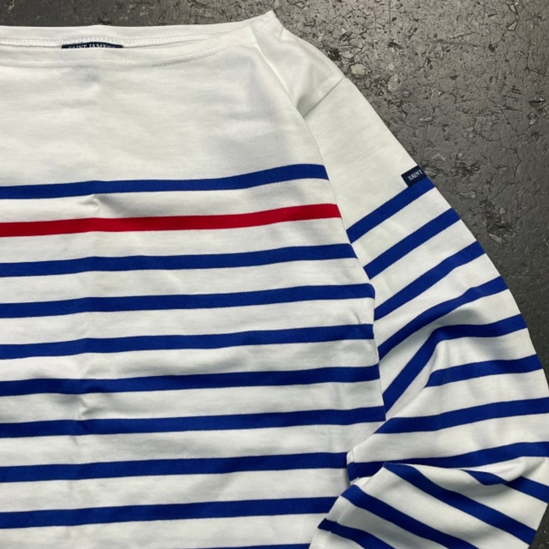 90 세인트제임스 단가라 티셔츠 상품이미지2