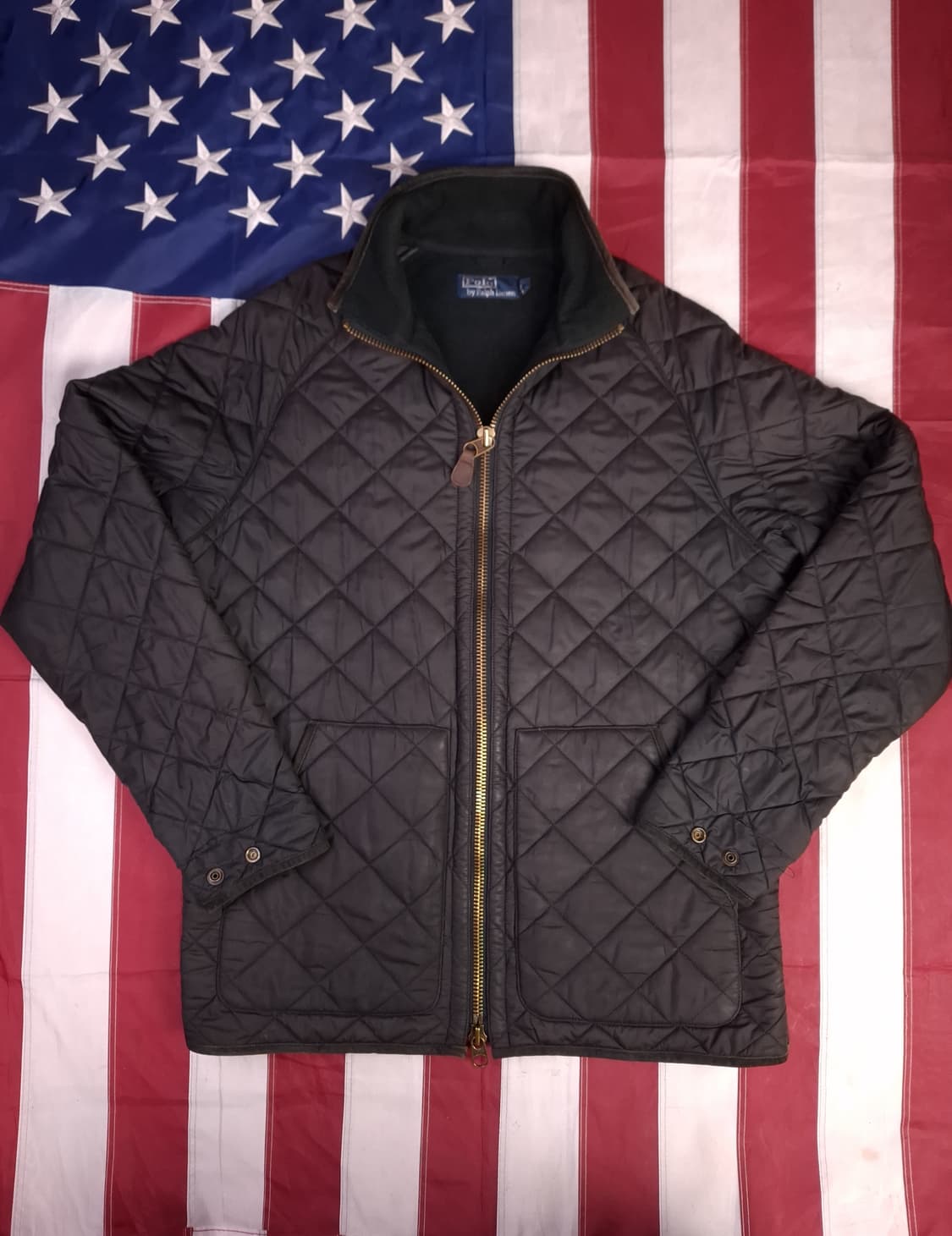 오리지날 폴로 랄프로렌 2-way 퀼티드 자켓 상품이미지1