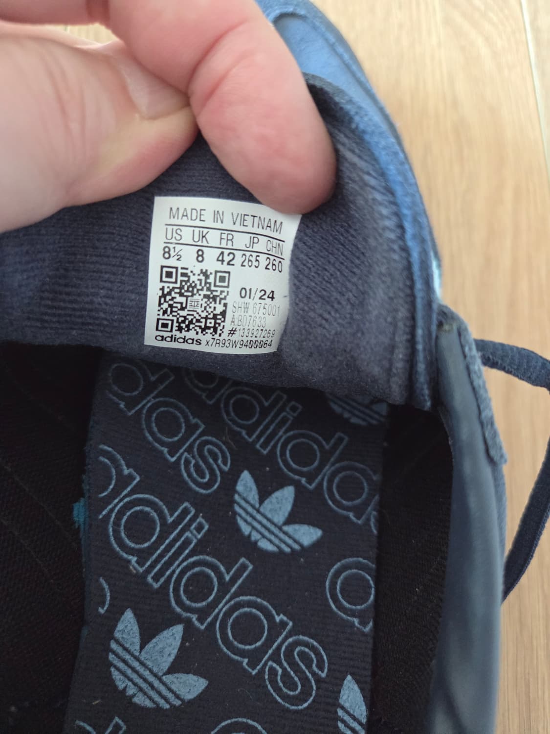 아디다스 스페지알 네이비 265 상품이미지3