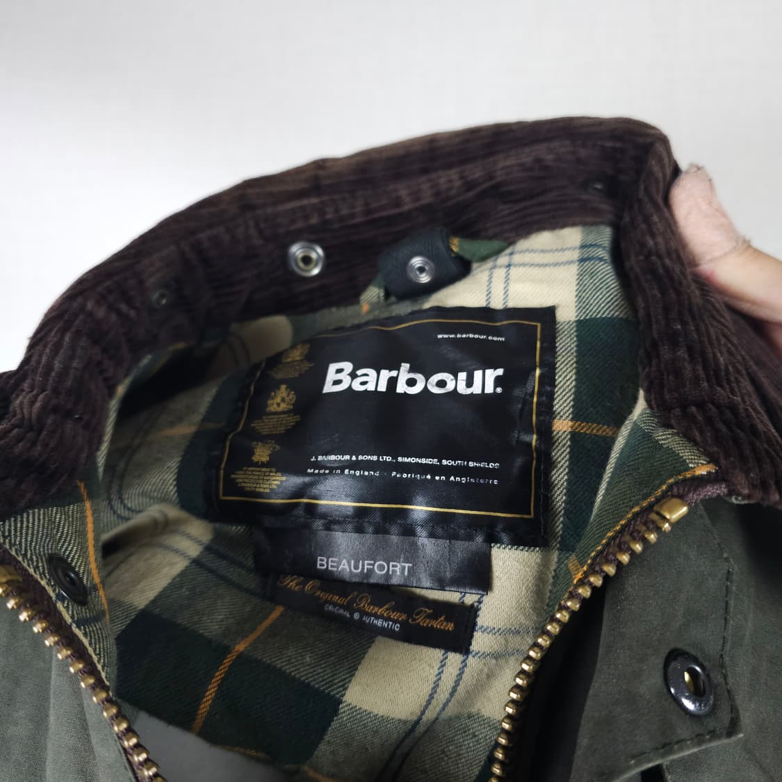 바버 자켓 남자110사이즈  상품이미지3