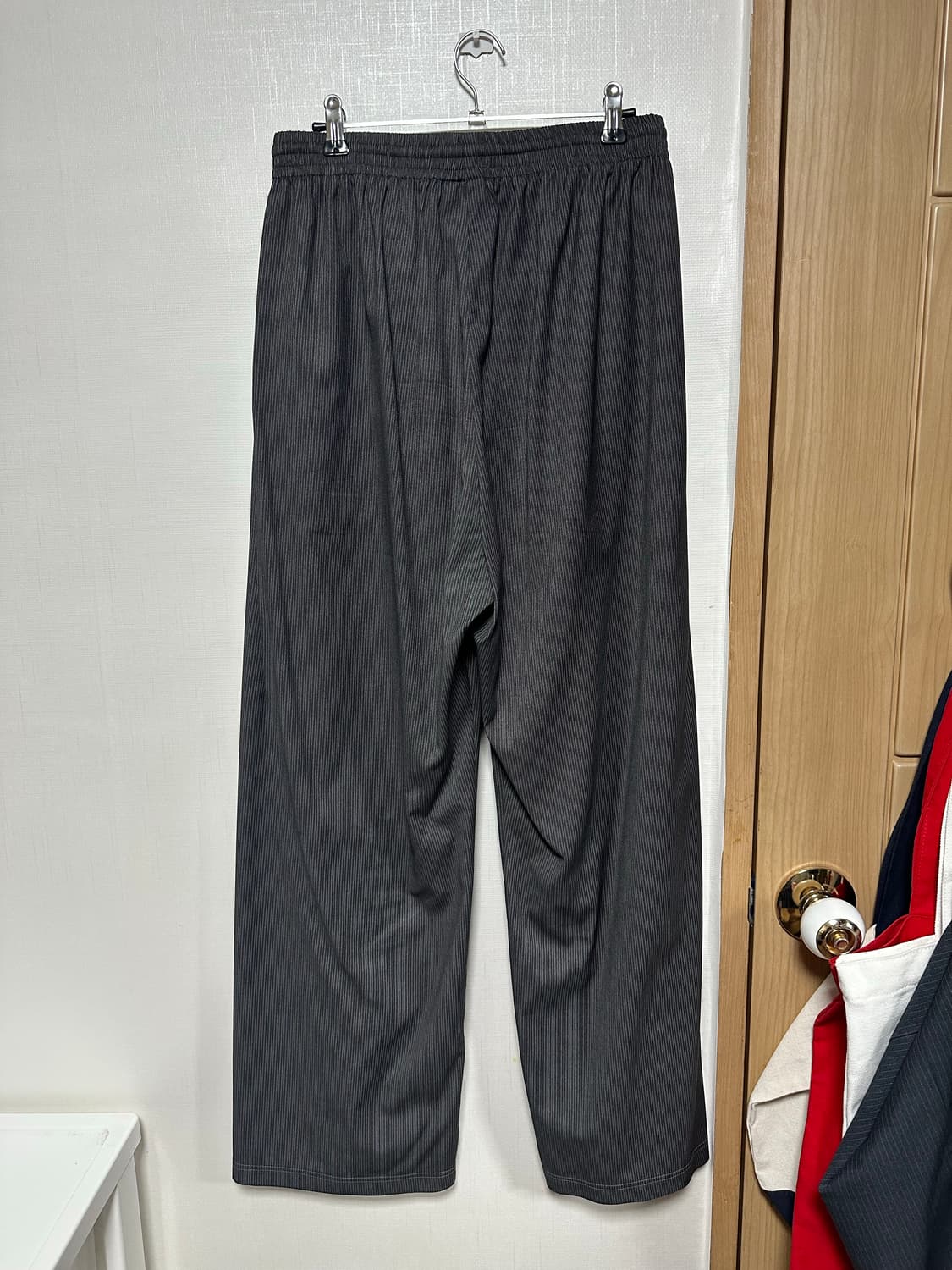 mudule pajama pants / grey stripe 상품이미지4