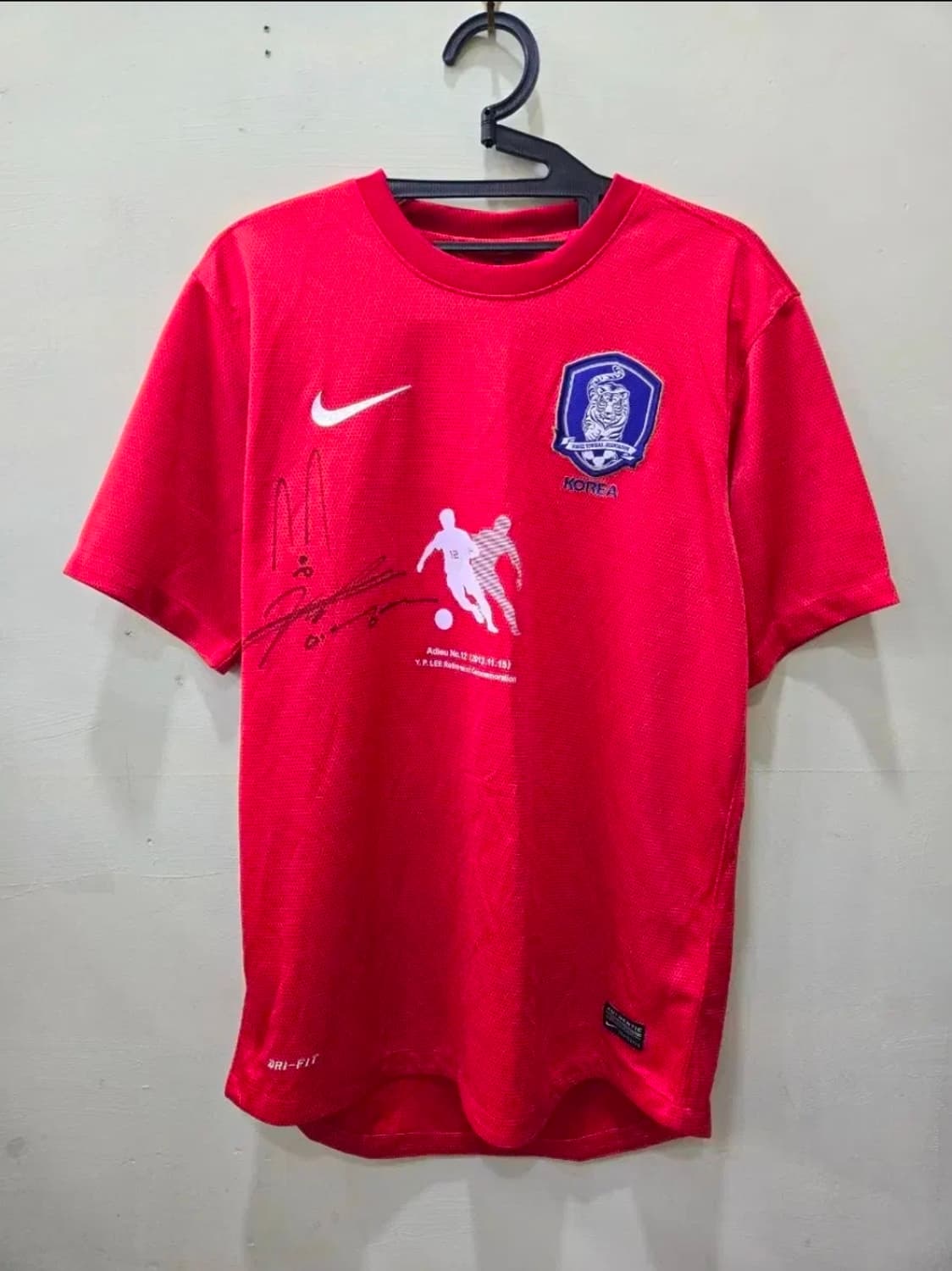 [Nike] KFA 이영표 은퇴 한정판 친필사인 유니폼 상품이미지1