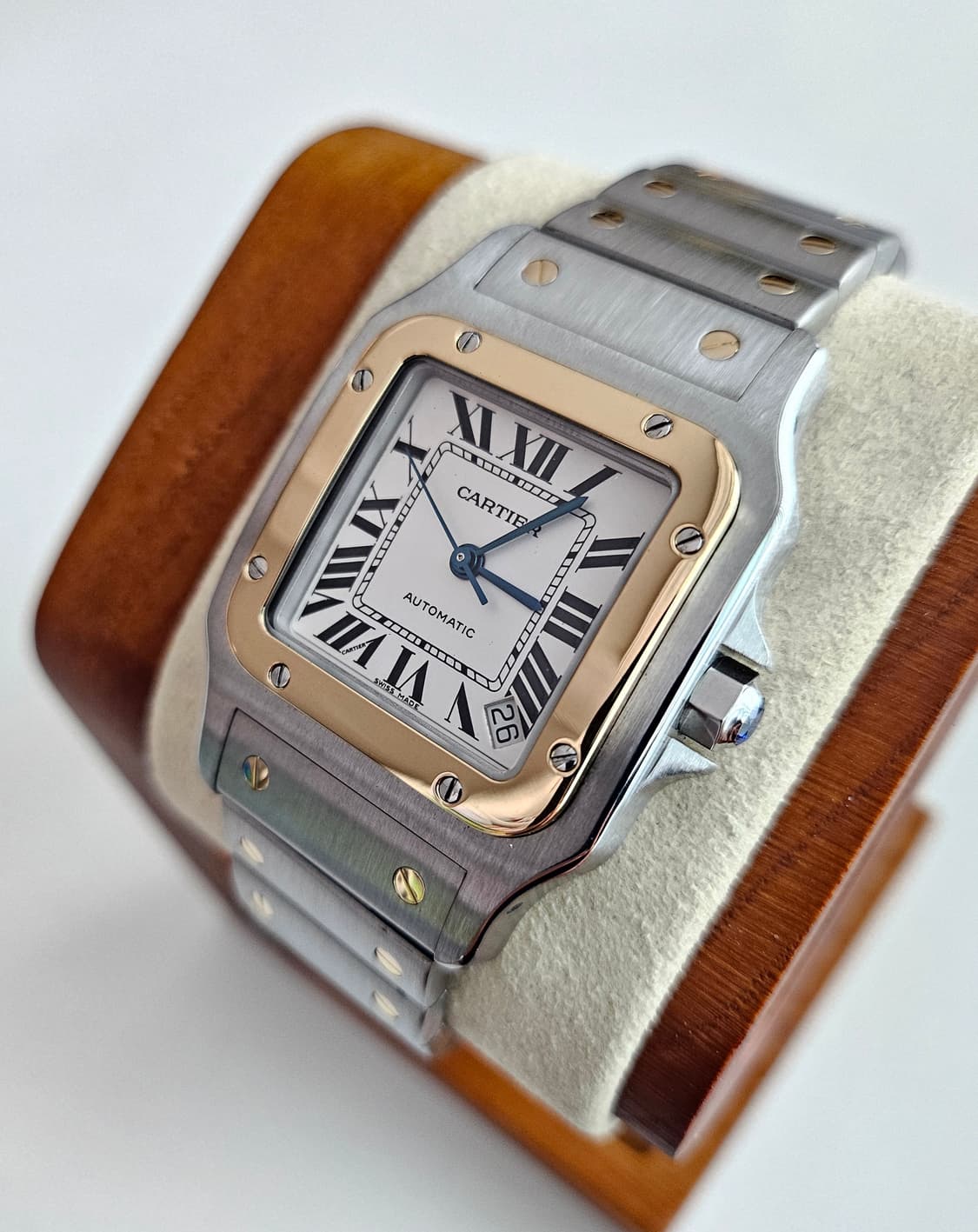 까르띠에 산토스 갈베 XL 18k콤비 오토메틱 상품이미지2