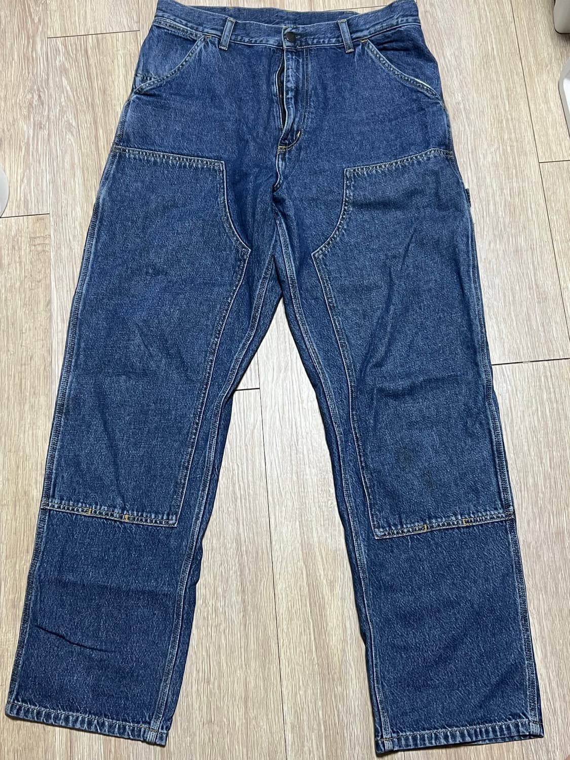 [32] 칼하트wip 더블니 스미스 데님 팬츠 상품이미지1