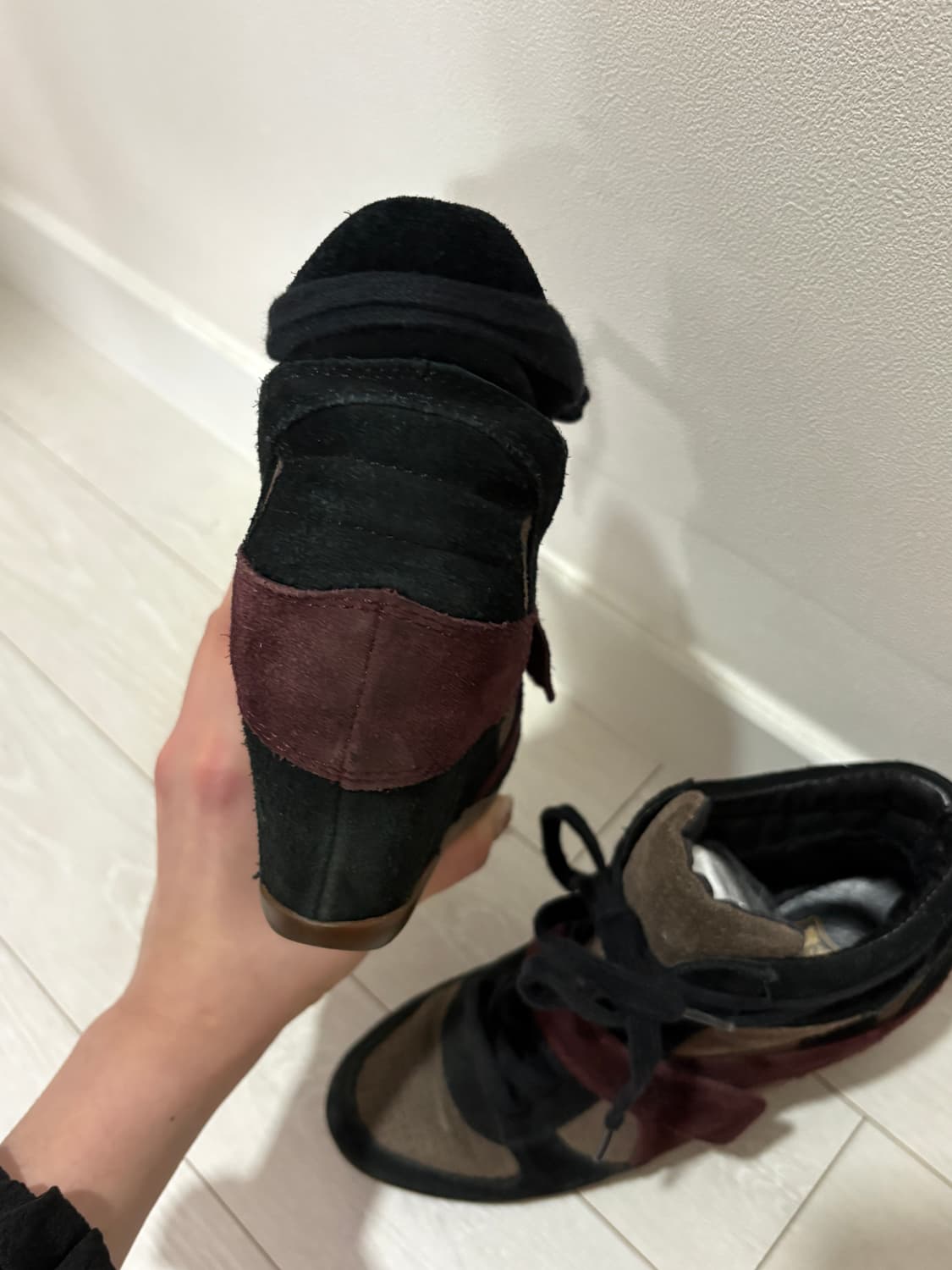 ASH 보위 mix 37 웨지힐 스니커즈 상품이미지3