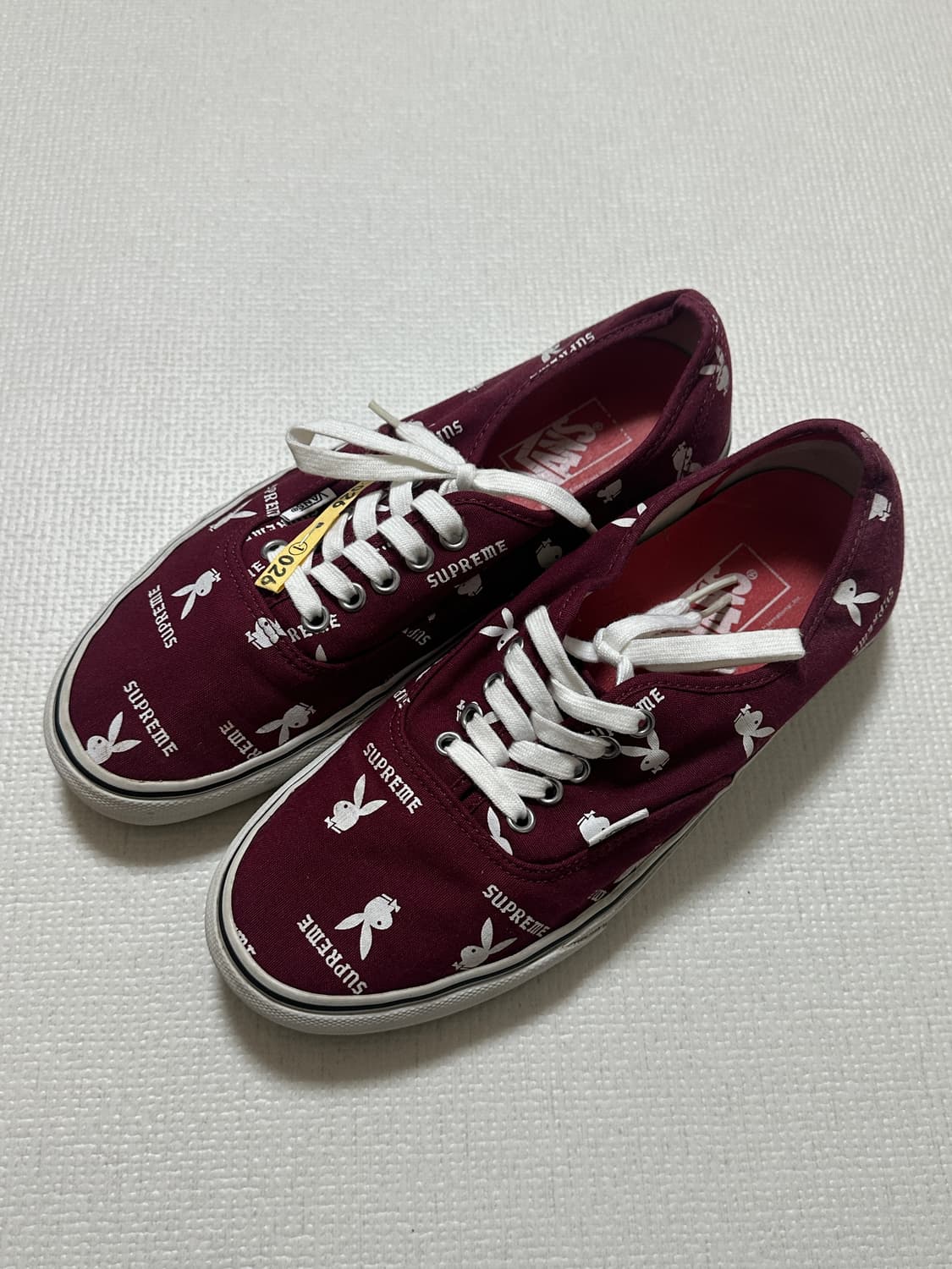 슈프림 x vans 반스 플레이보이 어센틱 280 상품이미지1