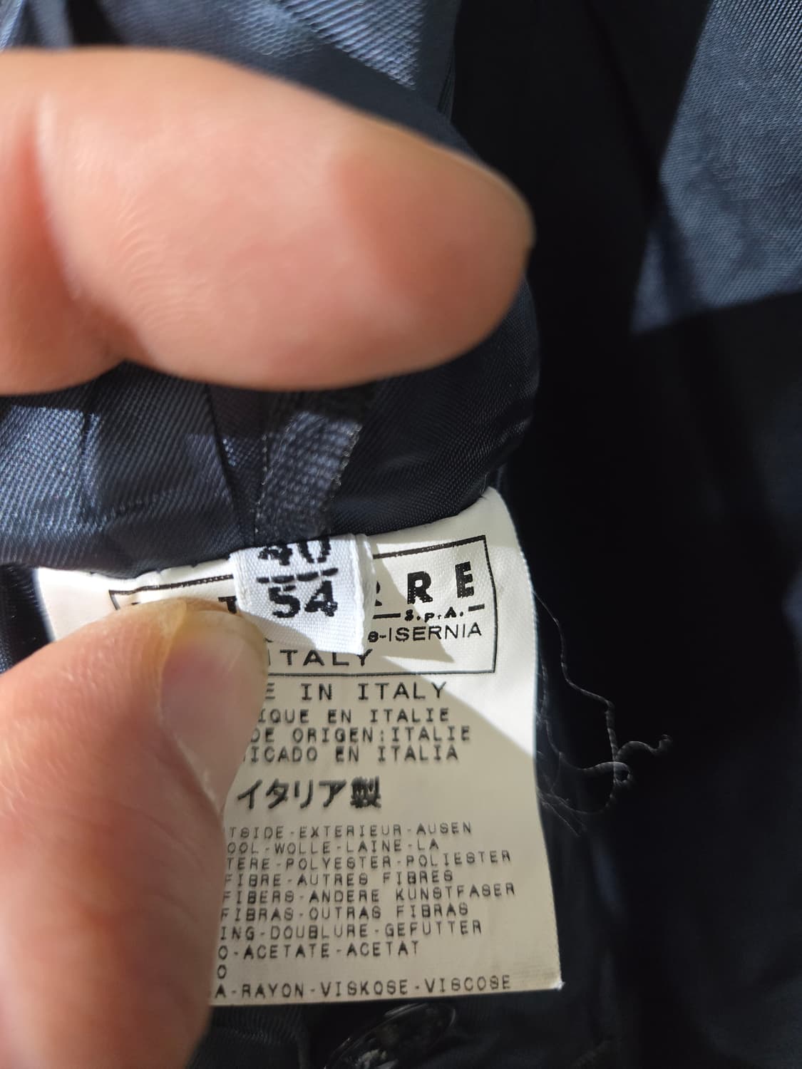 돌체앤가바나 네이비 남성 정장 자켓 상품이미지6