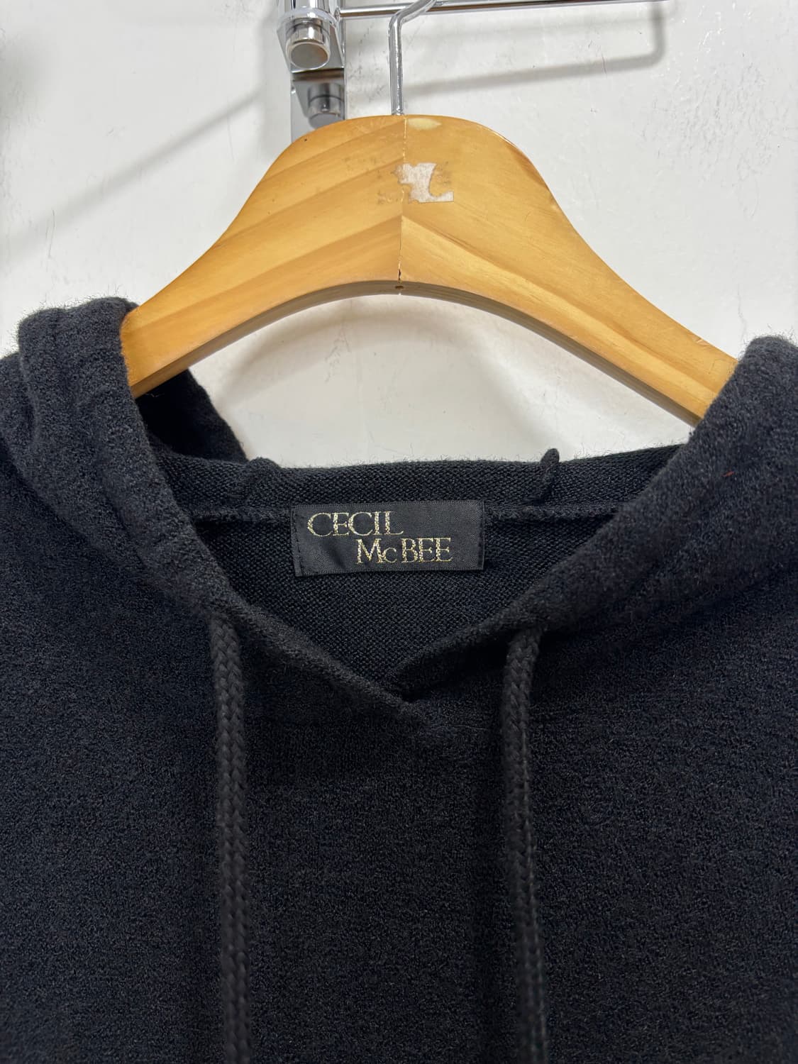 Cecil mcbee 레이어드 로피 갸루 니트 티셔츠 상품이미지6