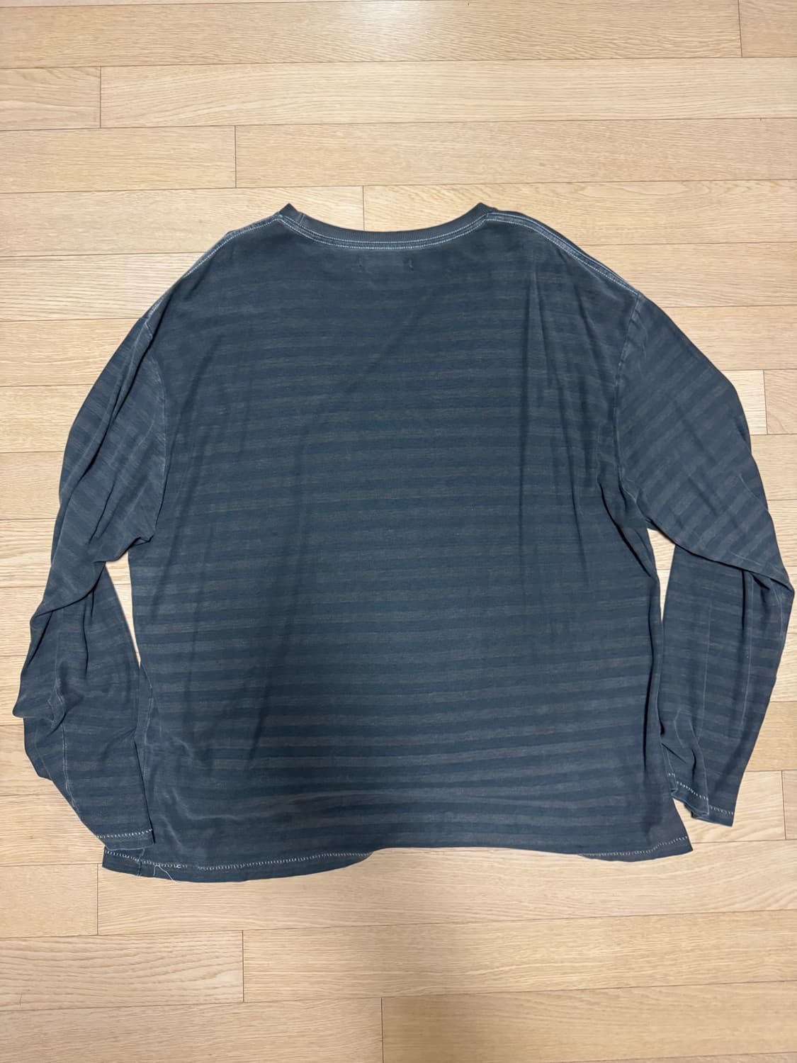 해칭룸 스트라이프 빈티지 슬리브 상품이미지2