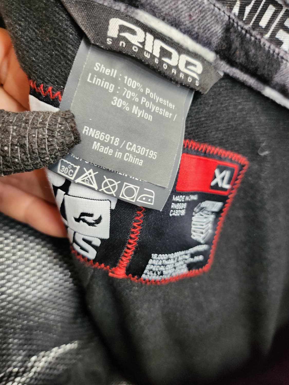 477) 라이드스노우보드 바지 상품이미지6