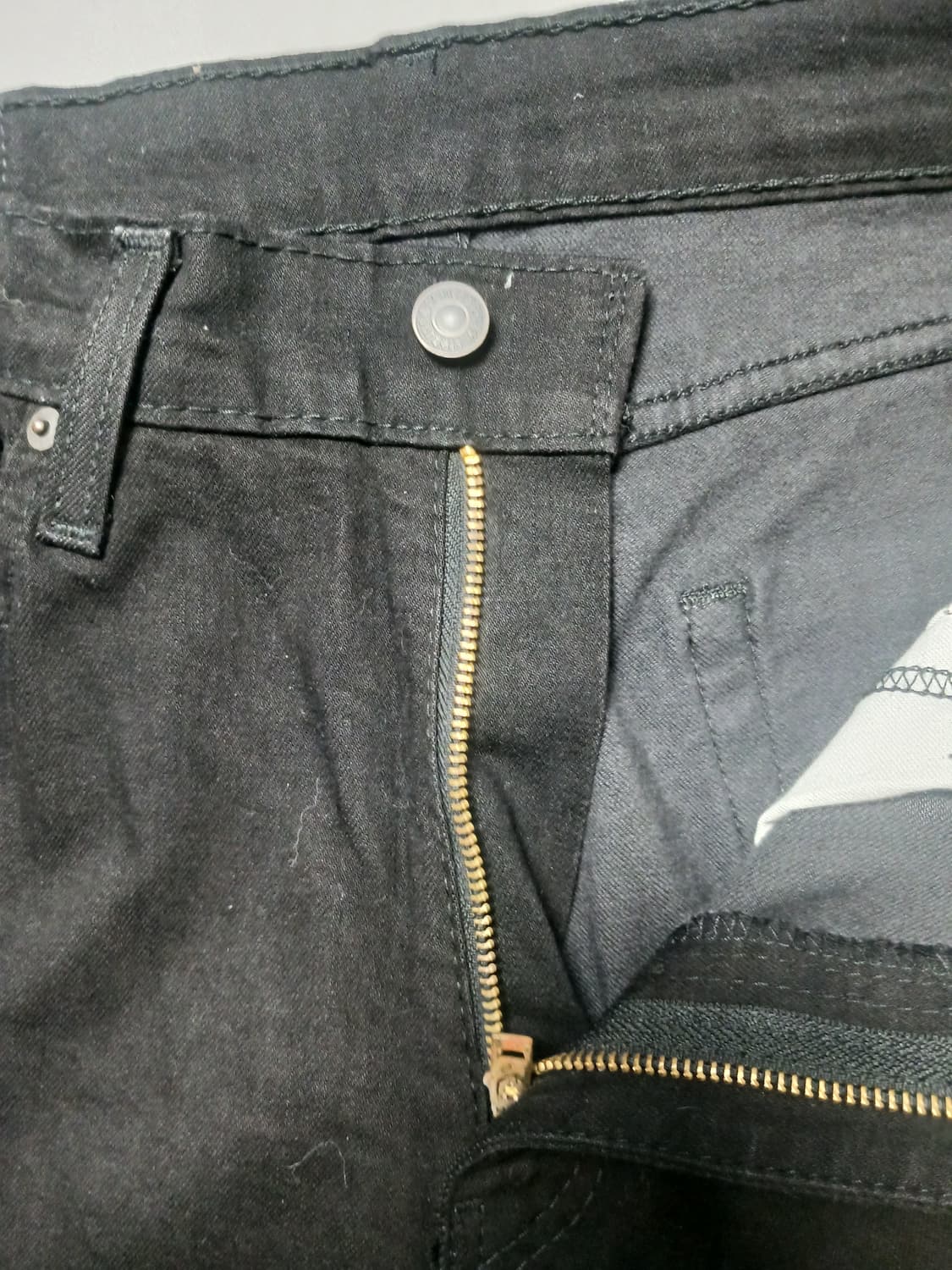 [33] 리바이스 505 블랙 레귤러진 청바지 상품이미지6