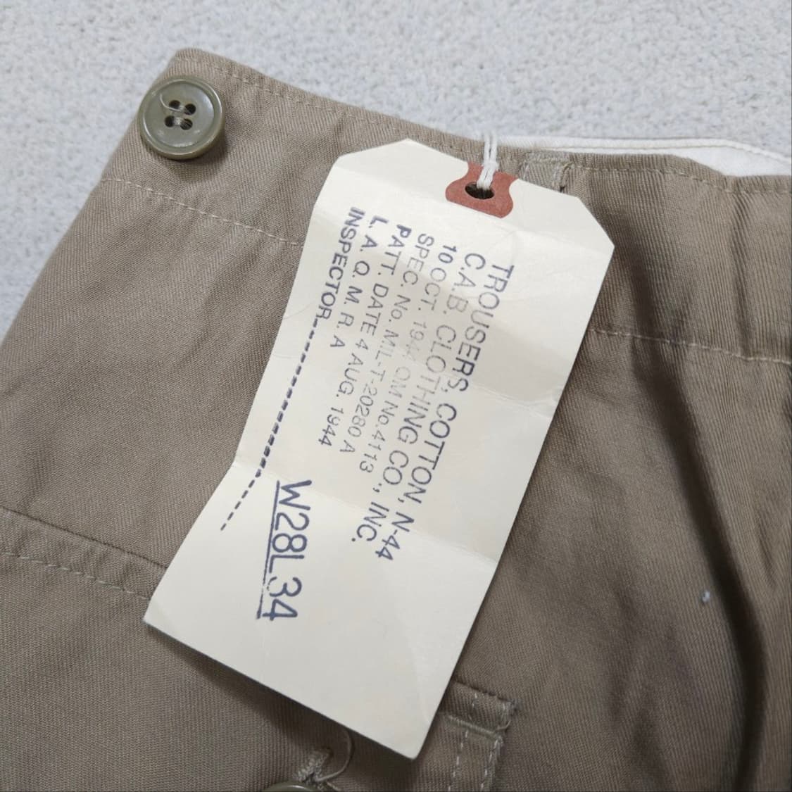 캡클로딩 N-44 몽키팬츠 28/34 상품이미지5