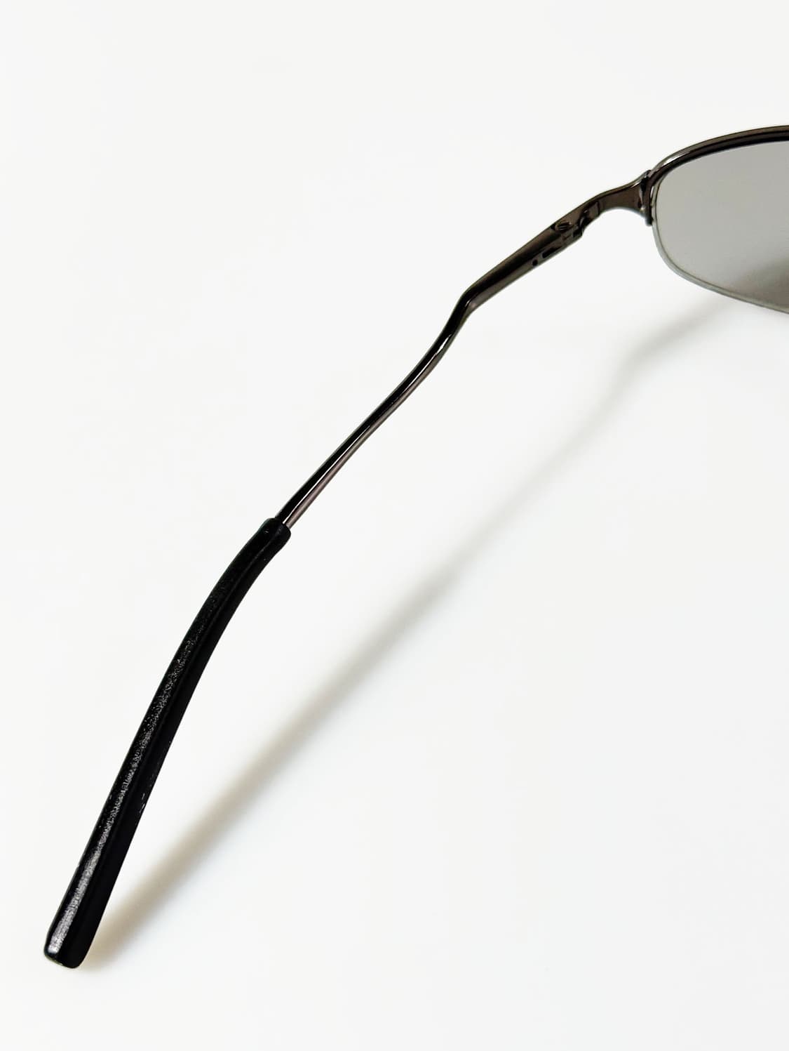 건메탈 스퀘어 반무테 프레임 빈티지 선글라스 상품이미지7