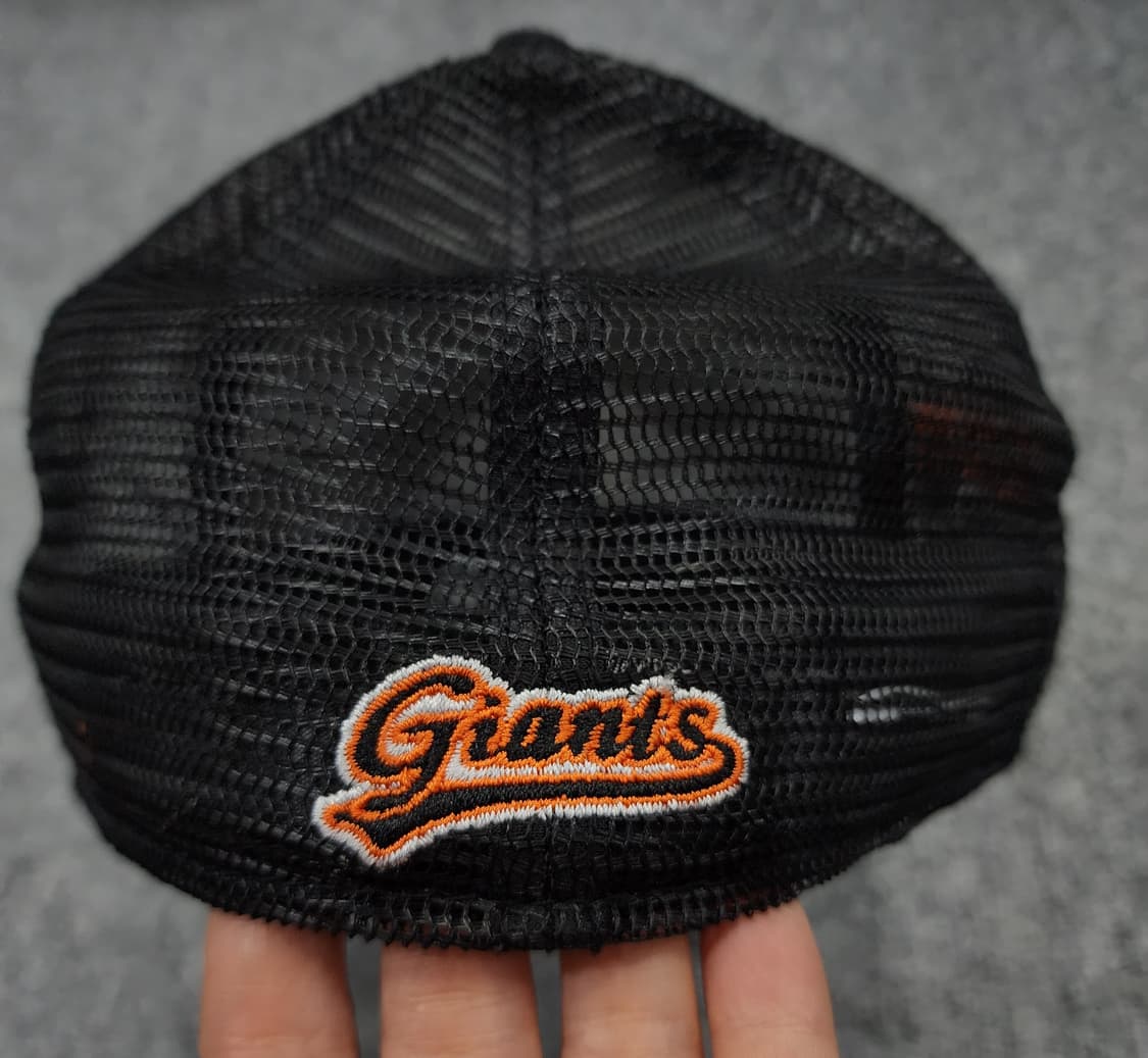 뉴에라 롯데 자이언츠 매쉬 볼캡 트러커캡 모자 56.8 상품이미지5