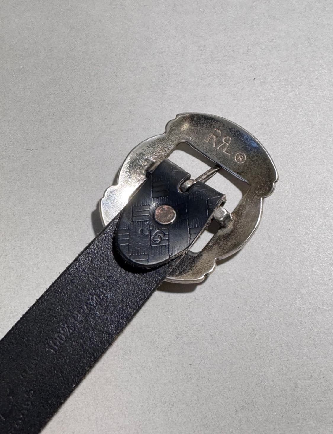 RRL 더블알엘 웨스턴 벨트 36(실34) 상품이미지4