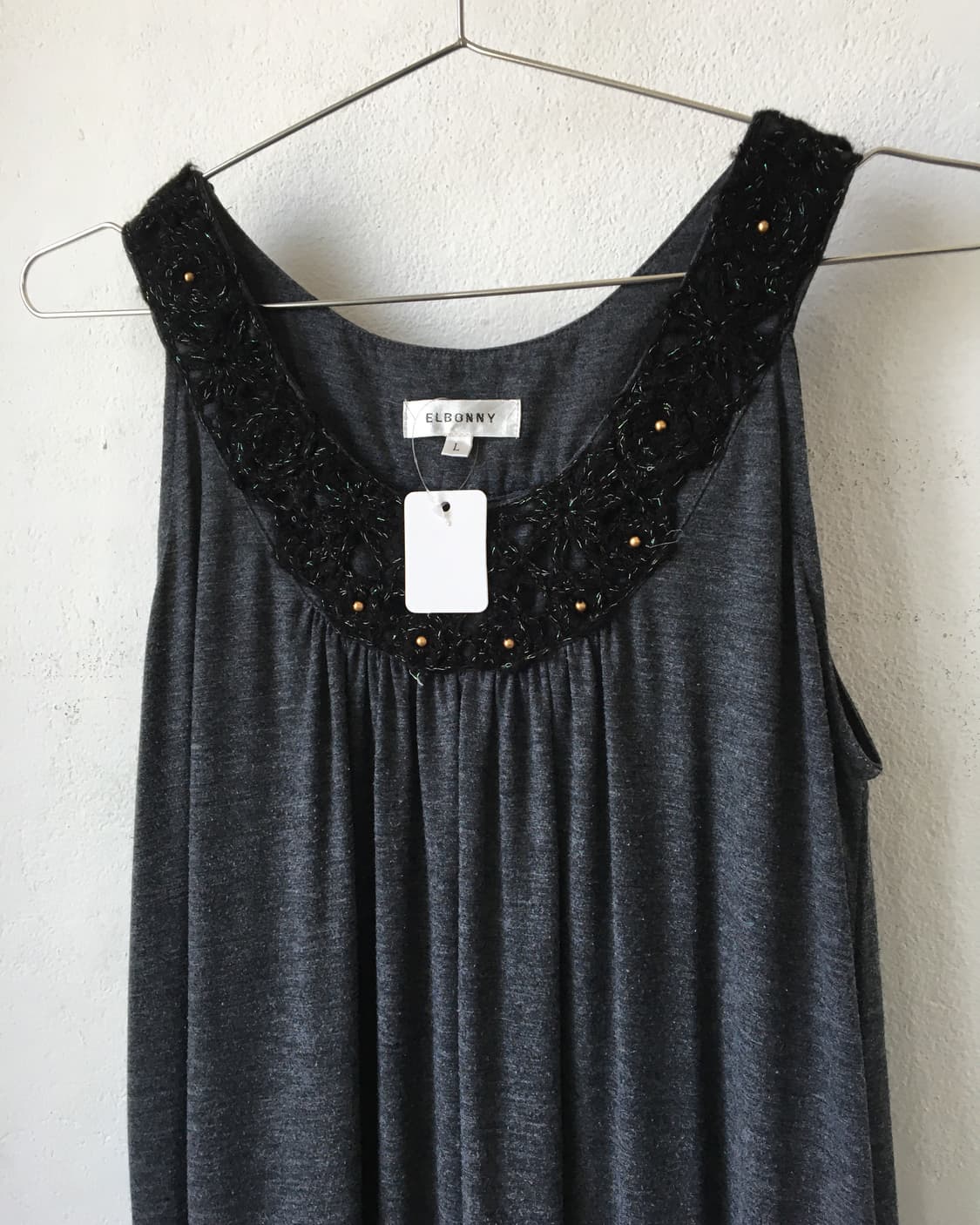 Crochet pom pom point sleeveless onepiec 상품이미지6