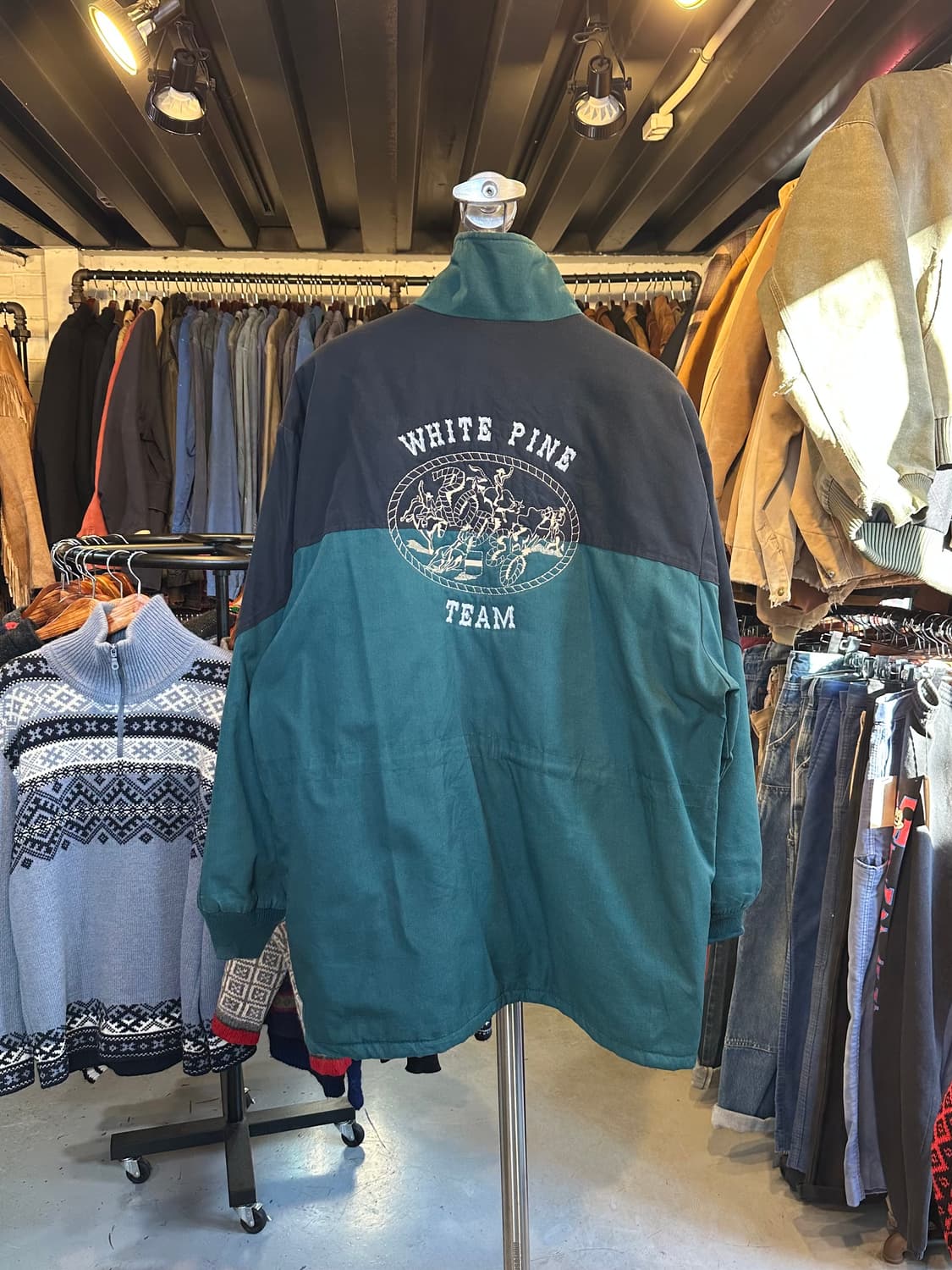 90s Canyon Guide 아즈텍 웨스턴 자켓 made in usa 상품이미지2