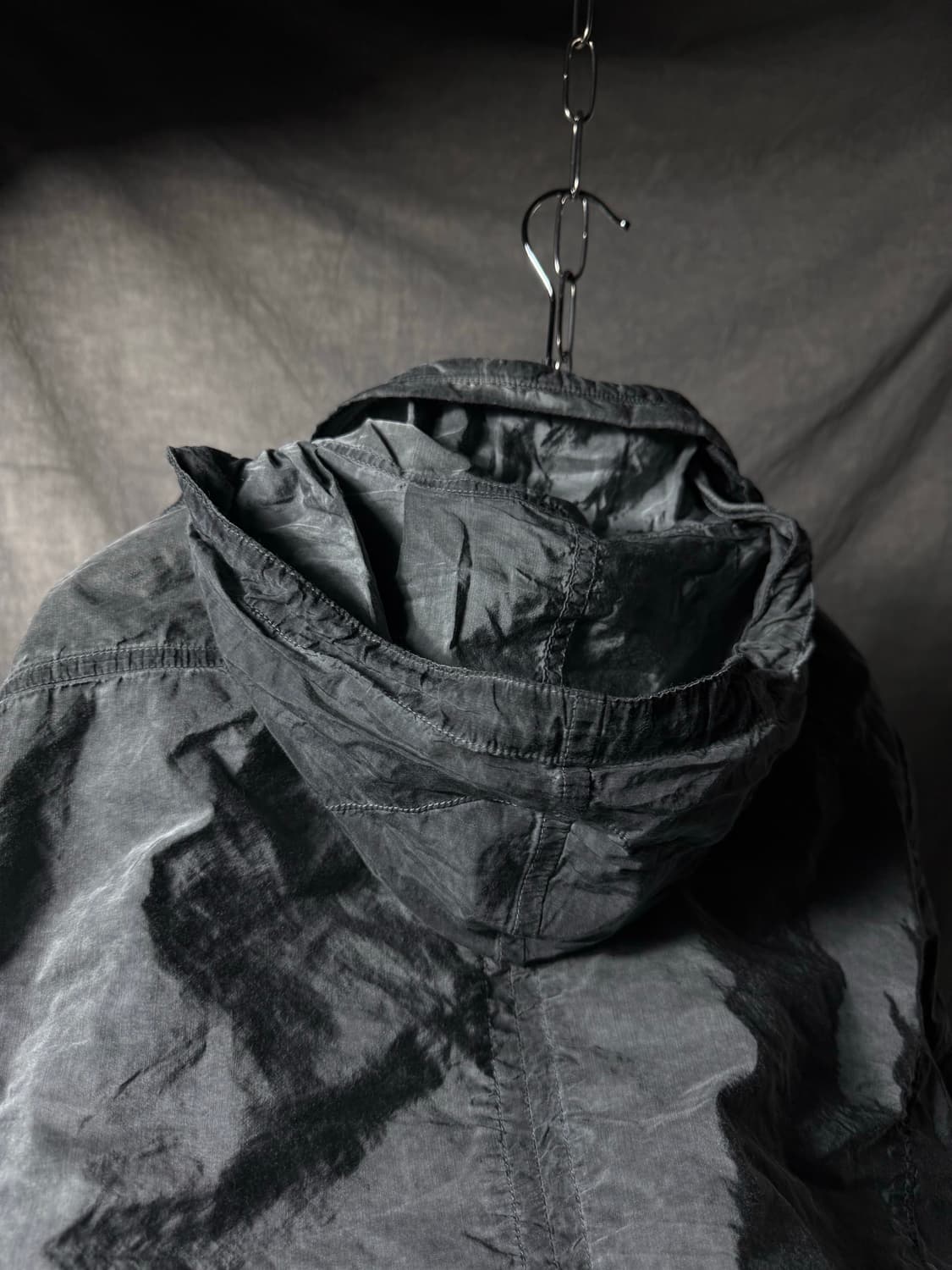 Transit Uomo Crinkled Nylon Wind Jacket  상품이미지8