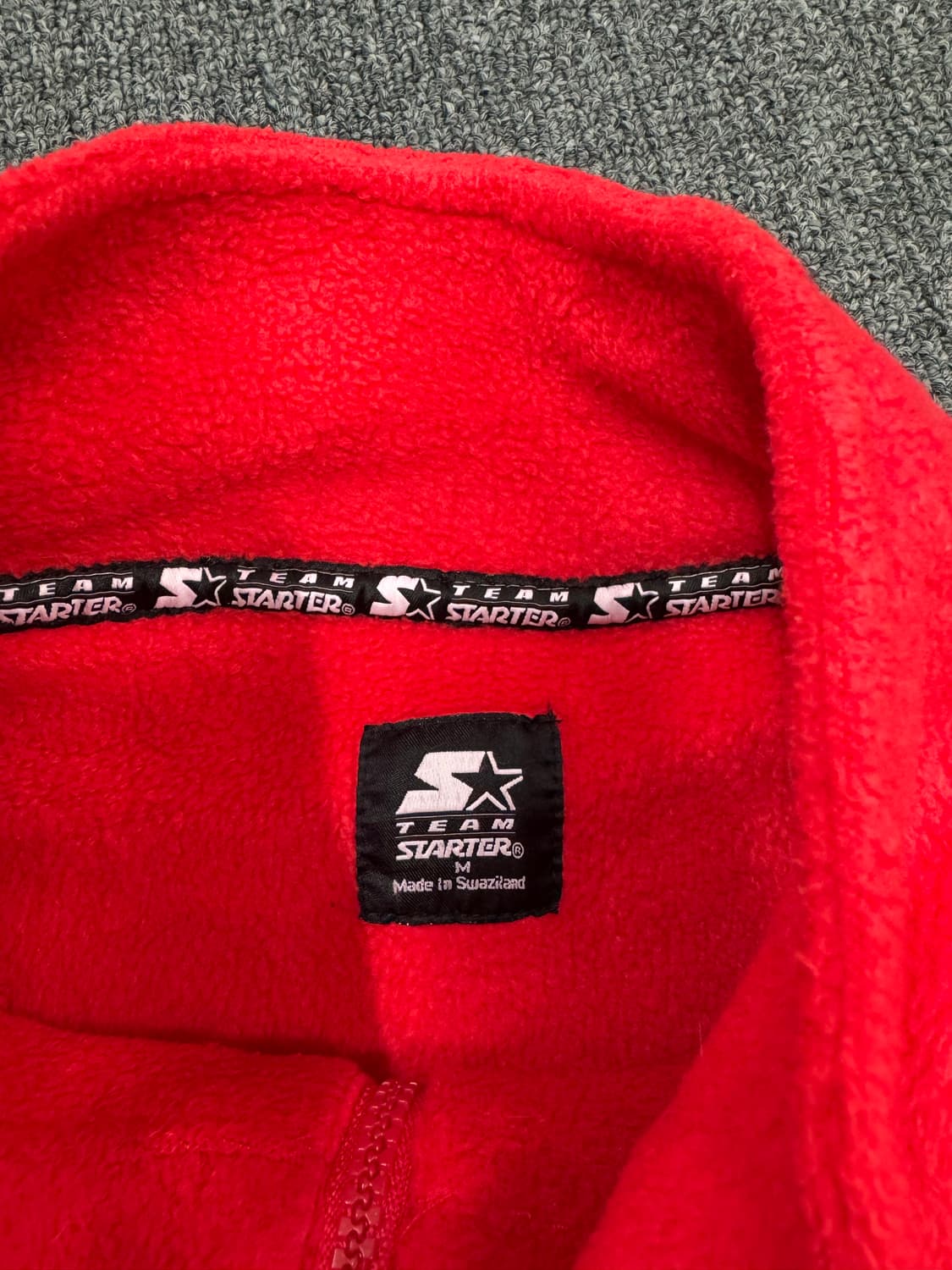 M)스타터 빈티지 배색 아노락 플리스 자켓 상품이미지5