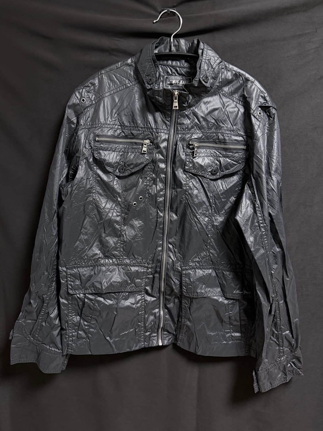 Coating wind breaker jacket 상품이미지4