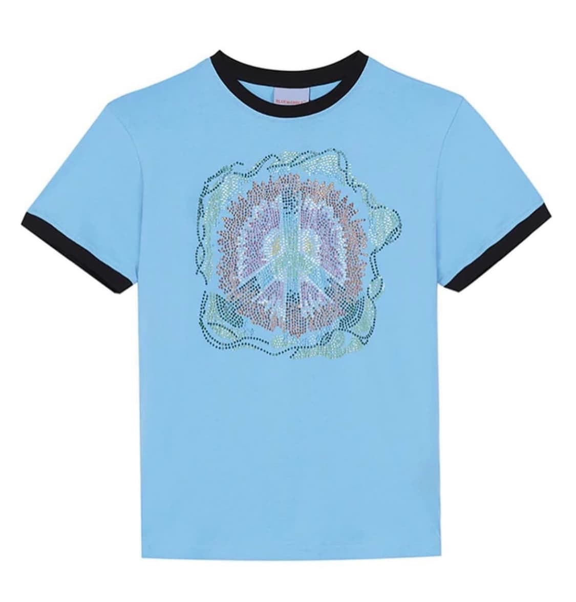 블루마블 라인스톤 티셔츠 상품이미지2