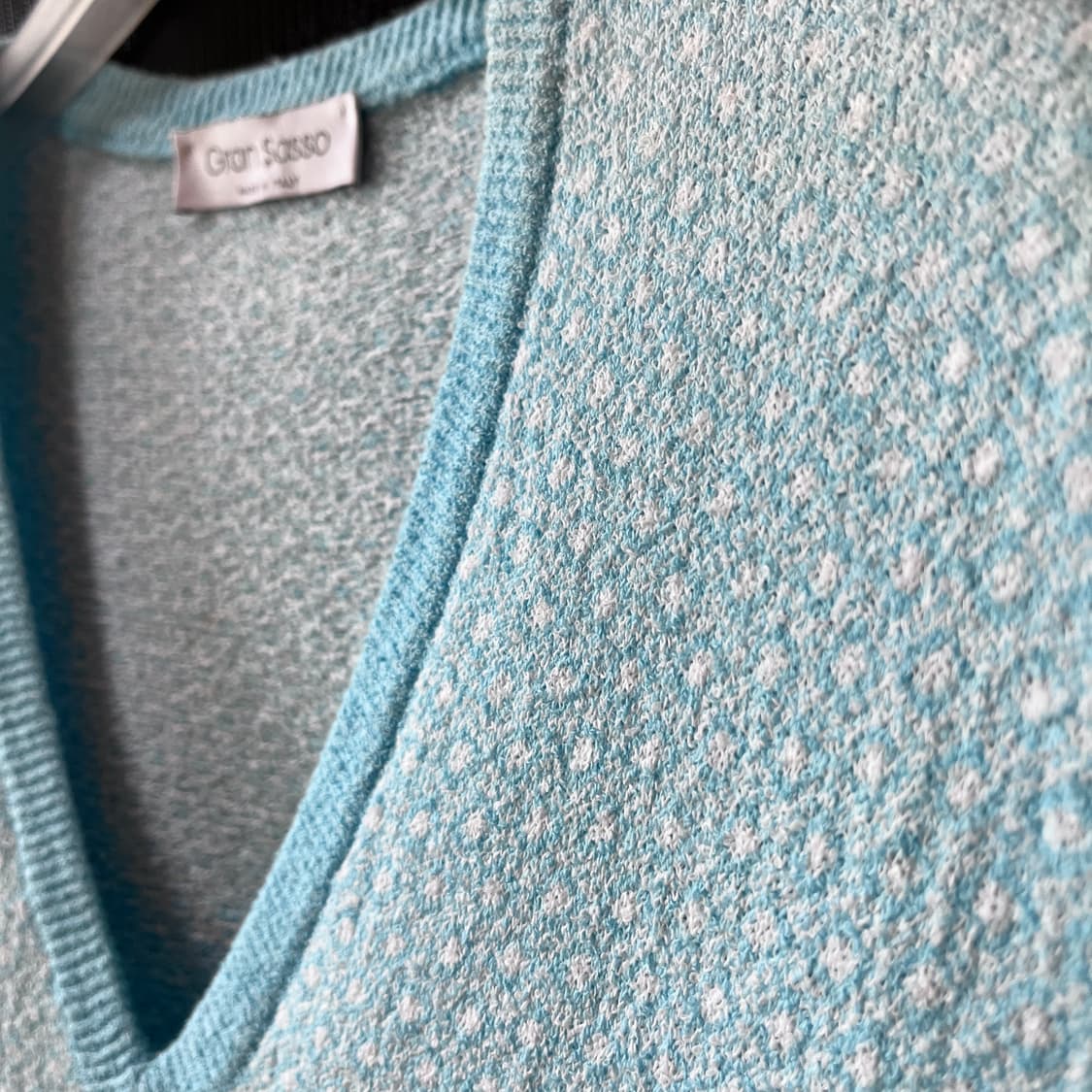 Made in Itlay 그랑 사소 S/S 니트 베스트  상품이미지5