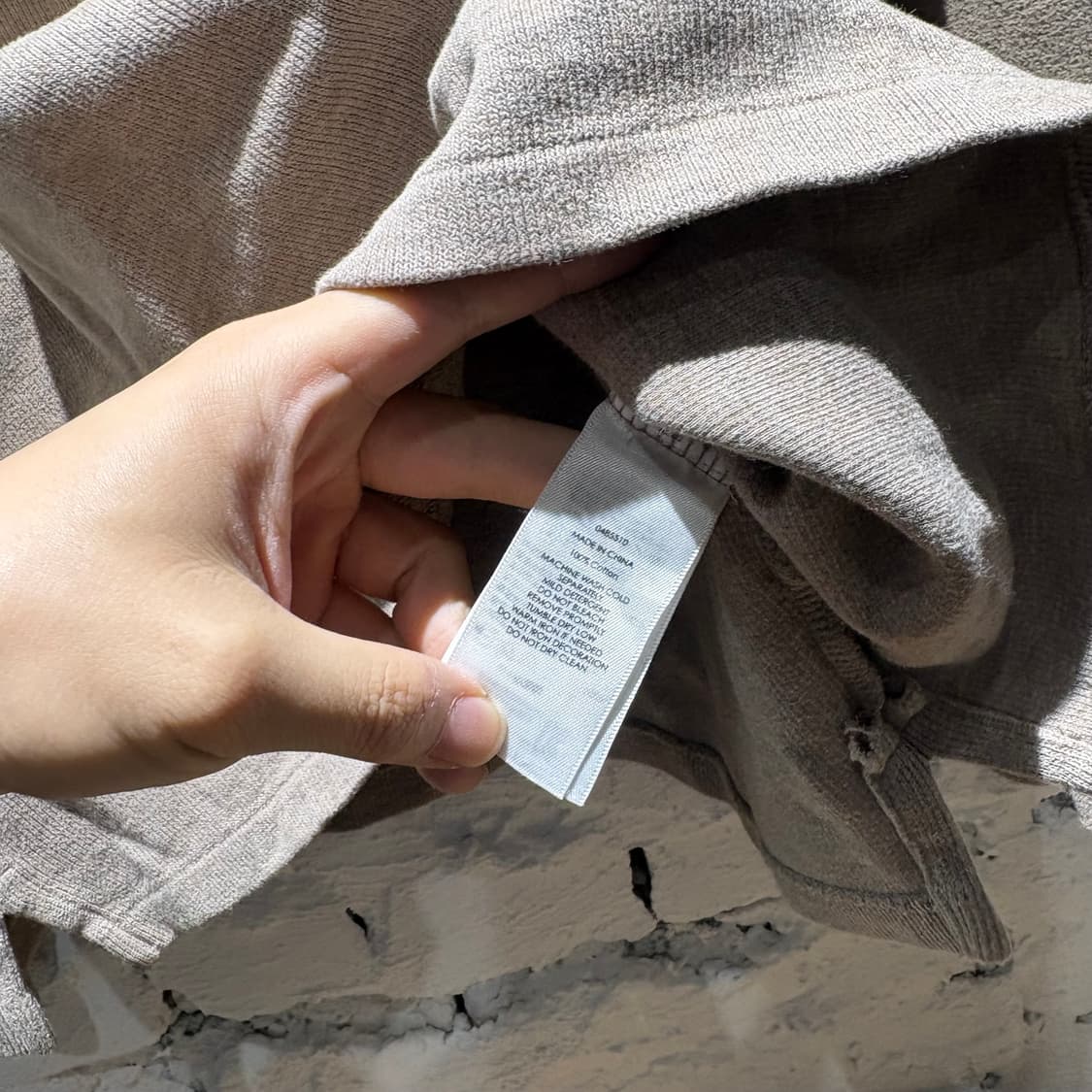 폴로 빈티지 브라운 하프집업 상품이미지4