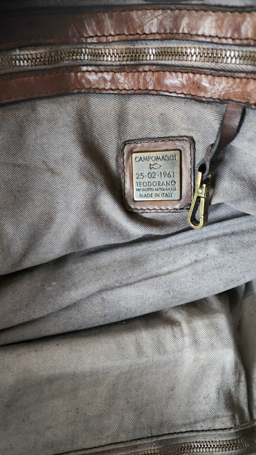 이태리 캄포마찌 가죽 보스턴백 여행가방 캐리어 상품이미지10
