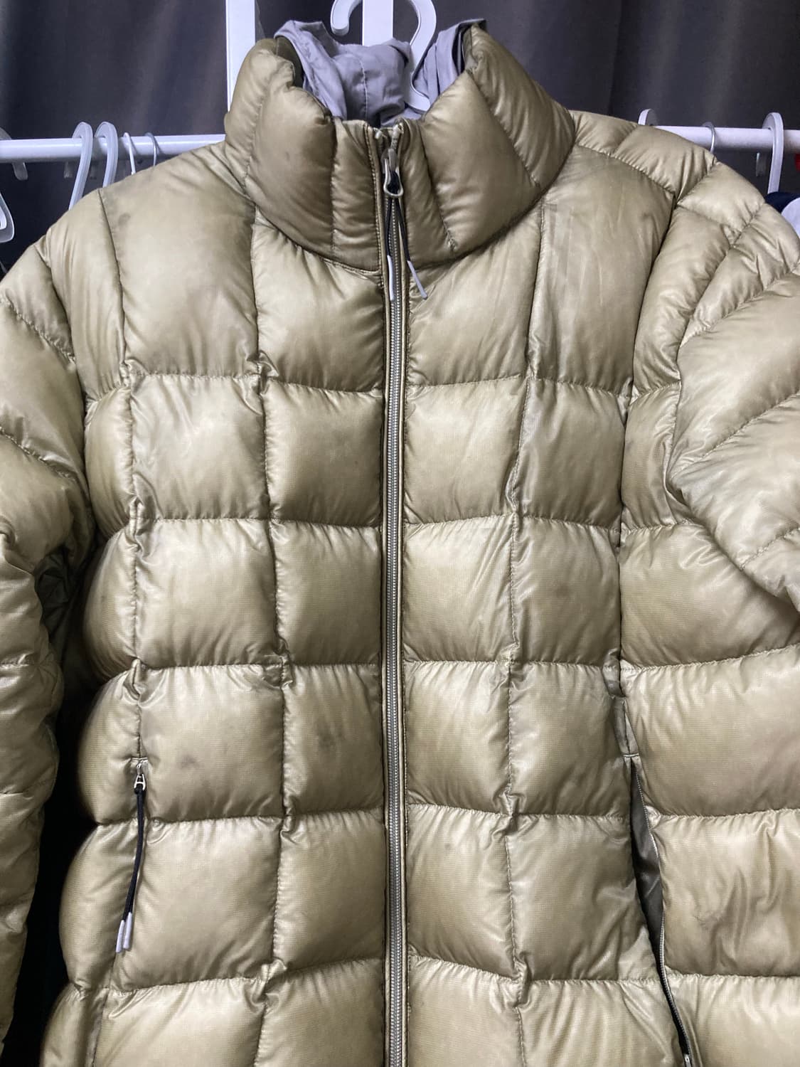 [3] 999휴머니티패딩 (카키)  상품이미지1